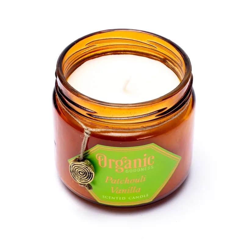 Organic Patchouli & Vanilla Candle