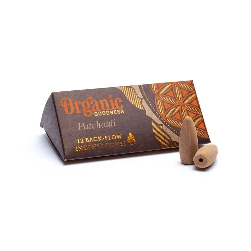 Organic Patchouli Backflow Cones