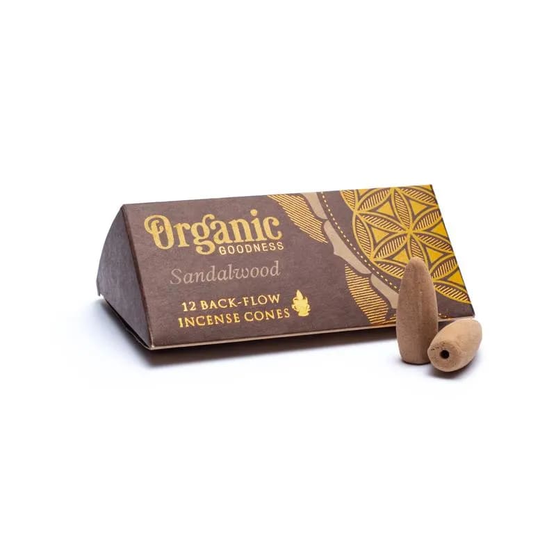 Organic Sandalwood Backflow Cones