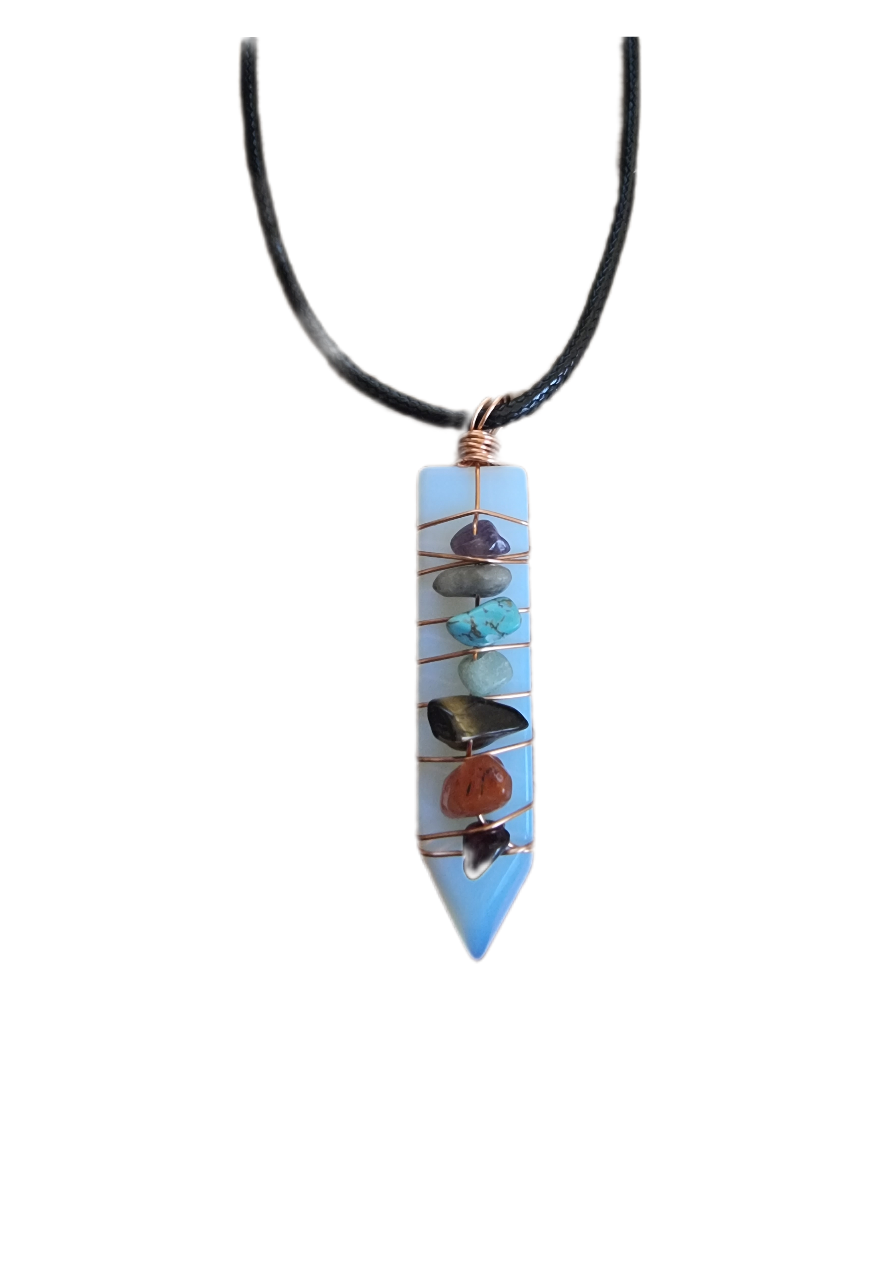 Opalite Chakra Pendant