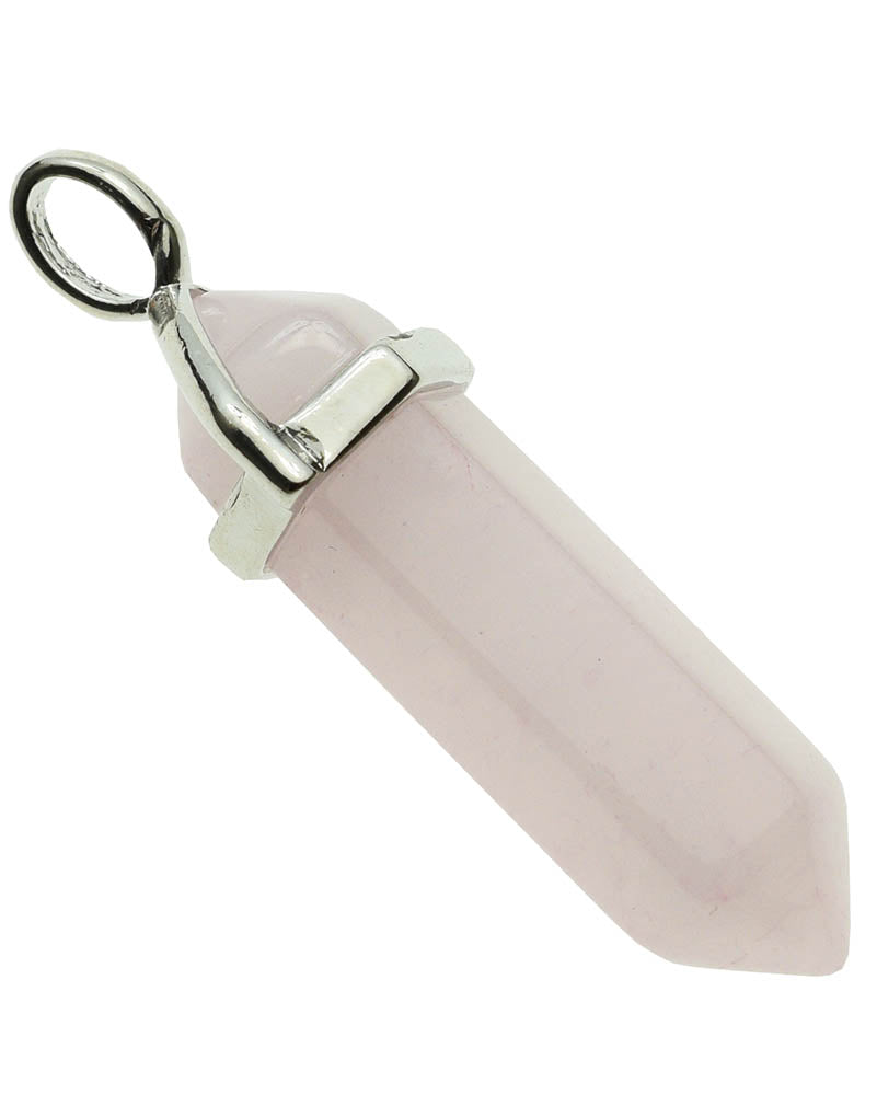 Rose Quartz Point Pendant