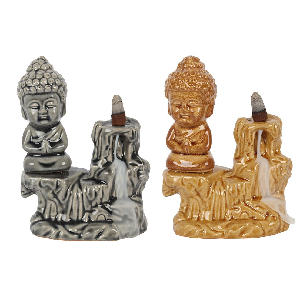 Sitting Buddha Backflow Burner