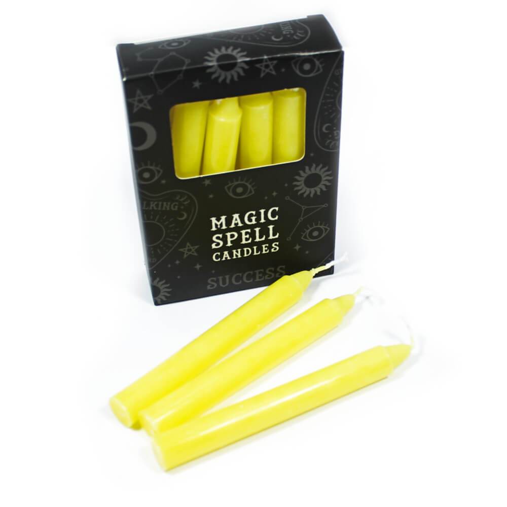 Yellow Spell Candles