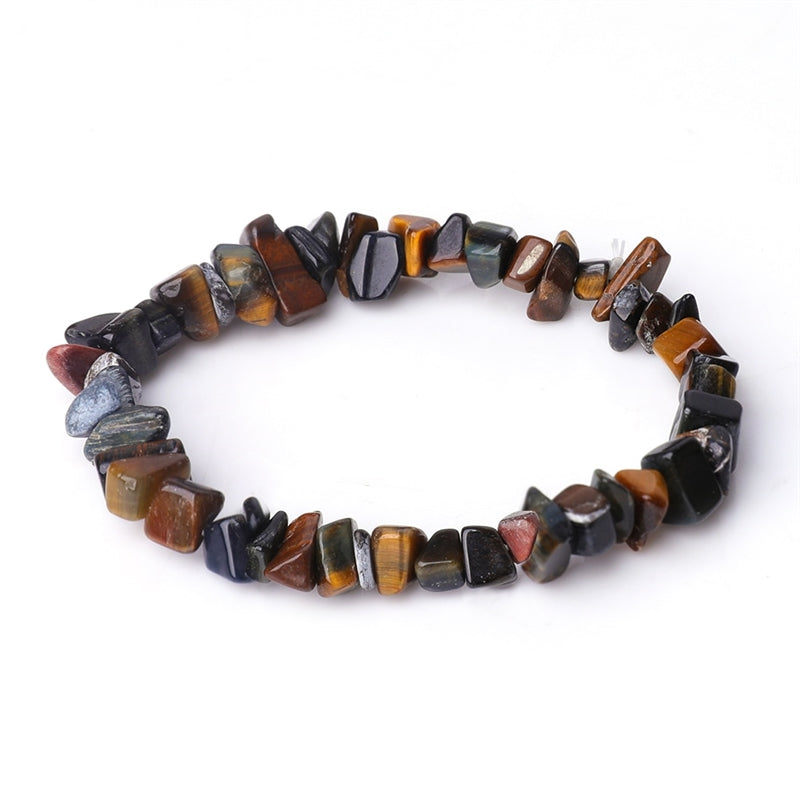 Tigers Eye Chip Bracelet