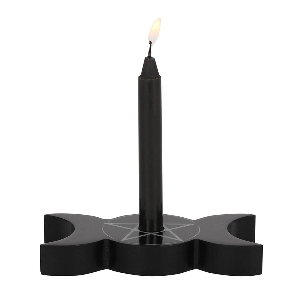 Triple Moon Candle Holder