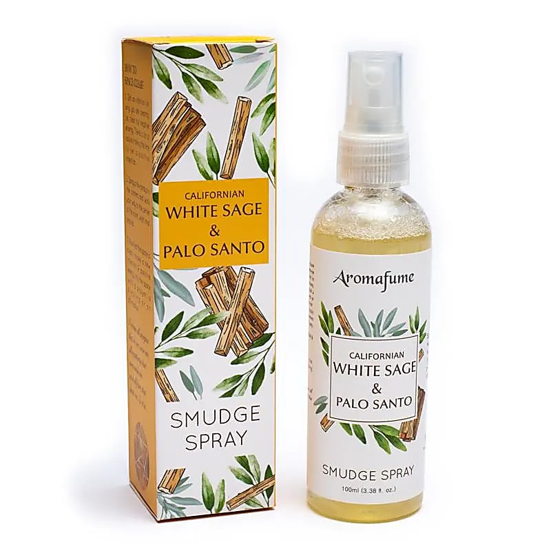 Smudspray Naturale Palo Santo Arommafume – 100 Ml: Purifica Ambienti Senza Fumo, Fatto In India