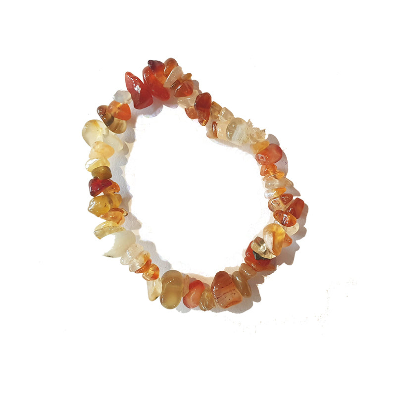 Carnelian Chip Bracelets