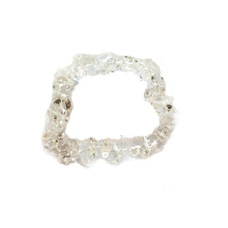 Clear Quartz Chip Bracelets