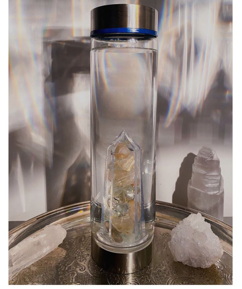 Divinity Glass Crystal Bottle