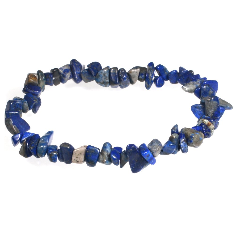 Lapis lazuli store chip bracelet