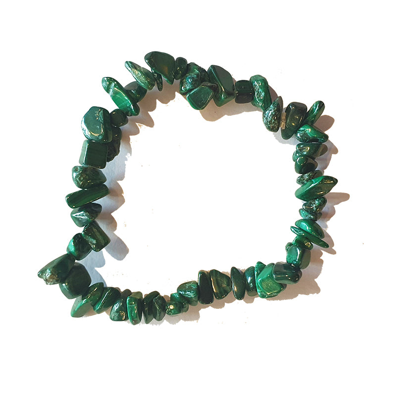 Malachite Chip Bracelets