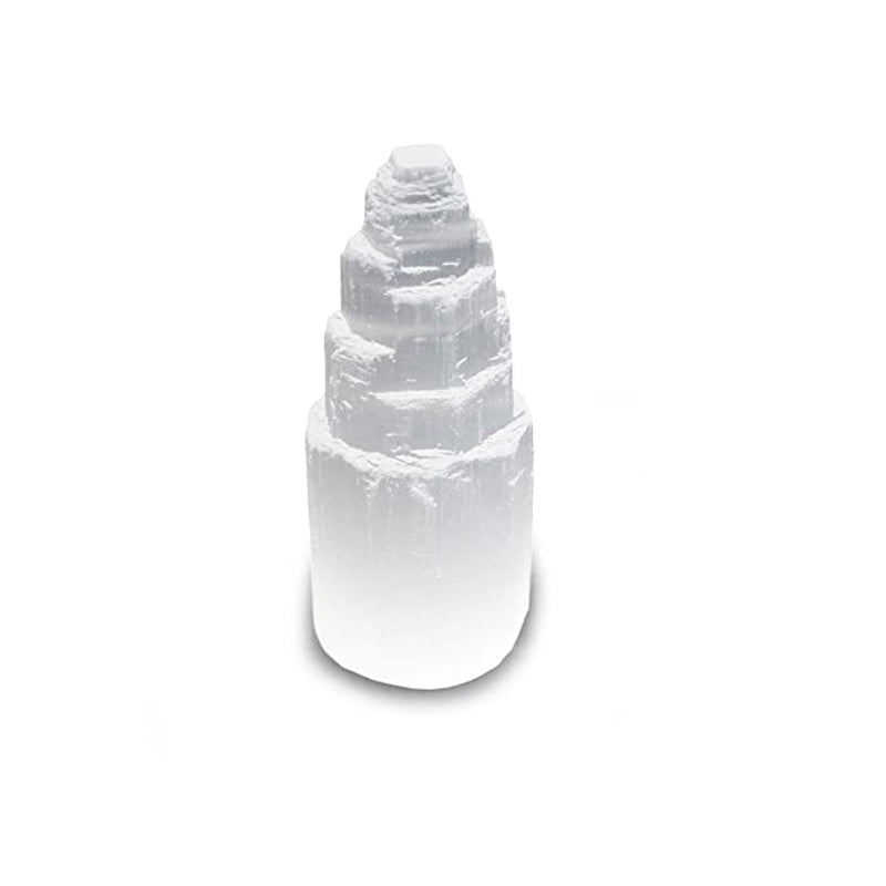 Selenite Tower (10cm)