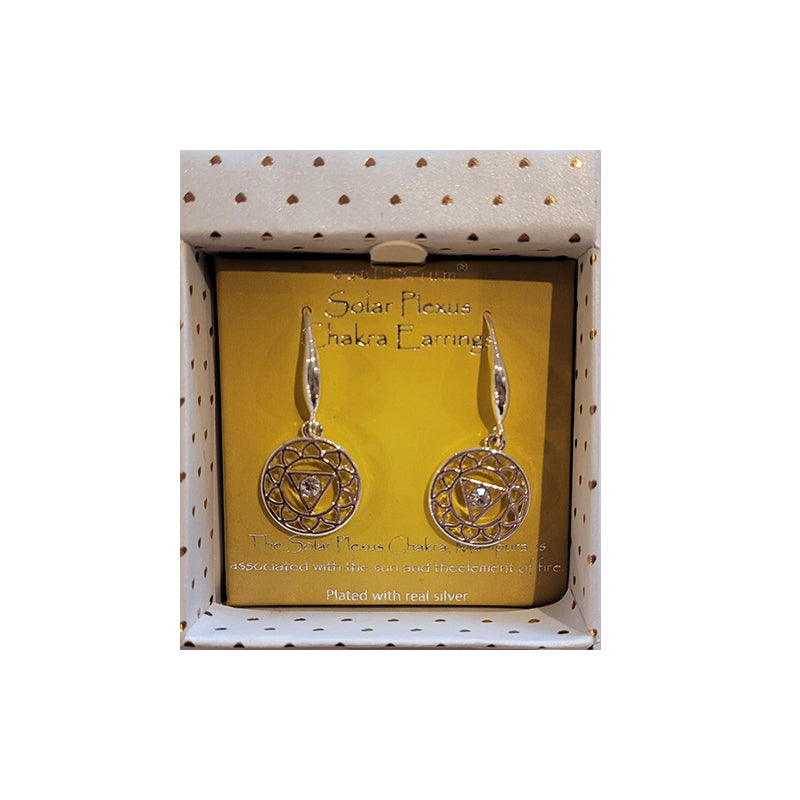 Solar Plexus Chakra Earrings