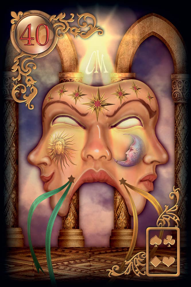 Gilded Reverie Lenormand Oracle (Pocket Edition)