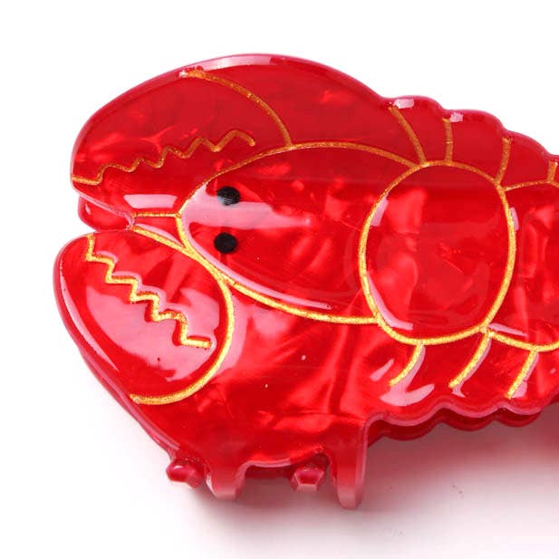 Lobster Shaped Hair Clamp