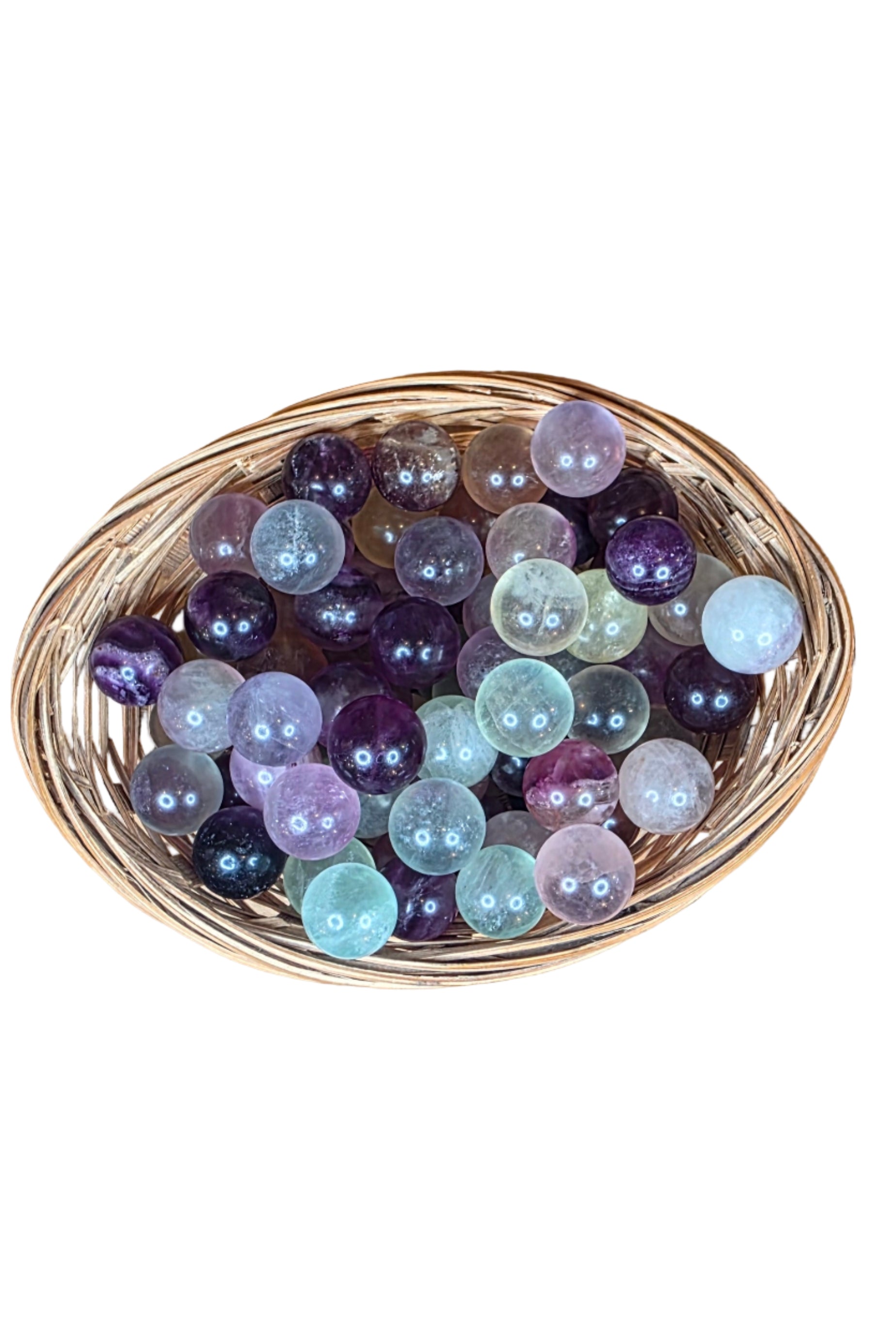 Rainbow Fluorite Crystal Sphere (Small)