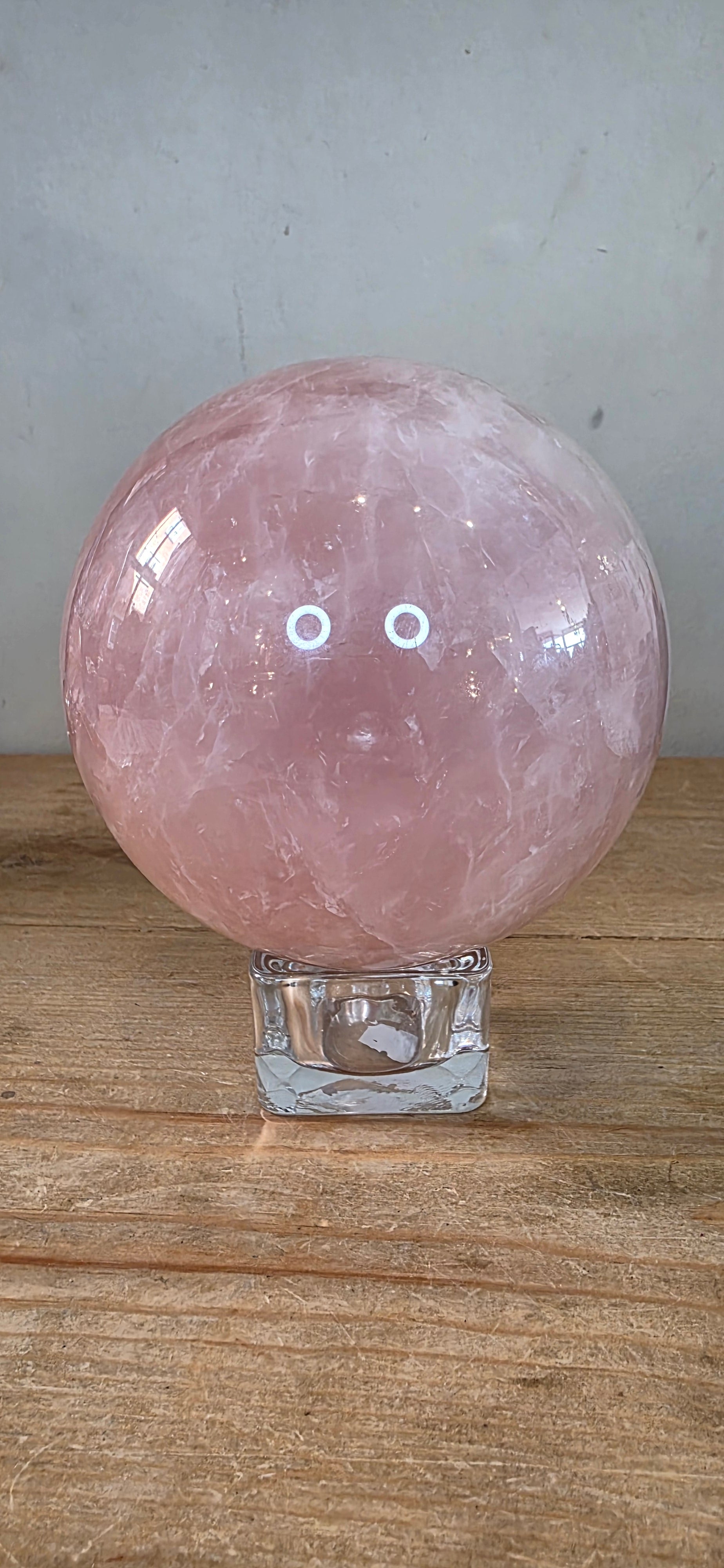 Large Rose Quartz Sphere