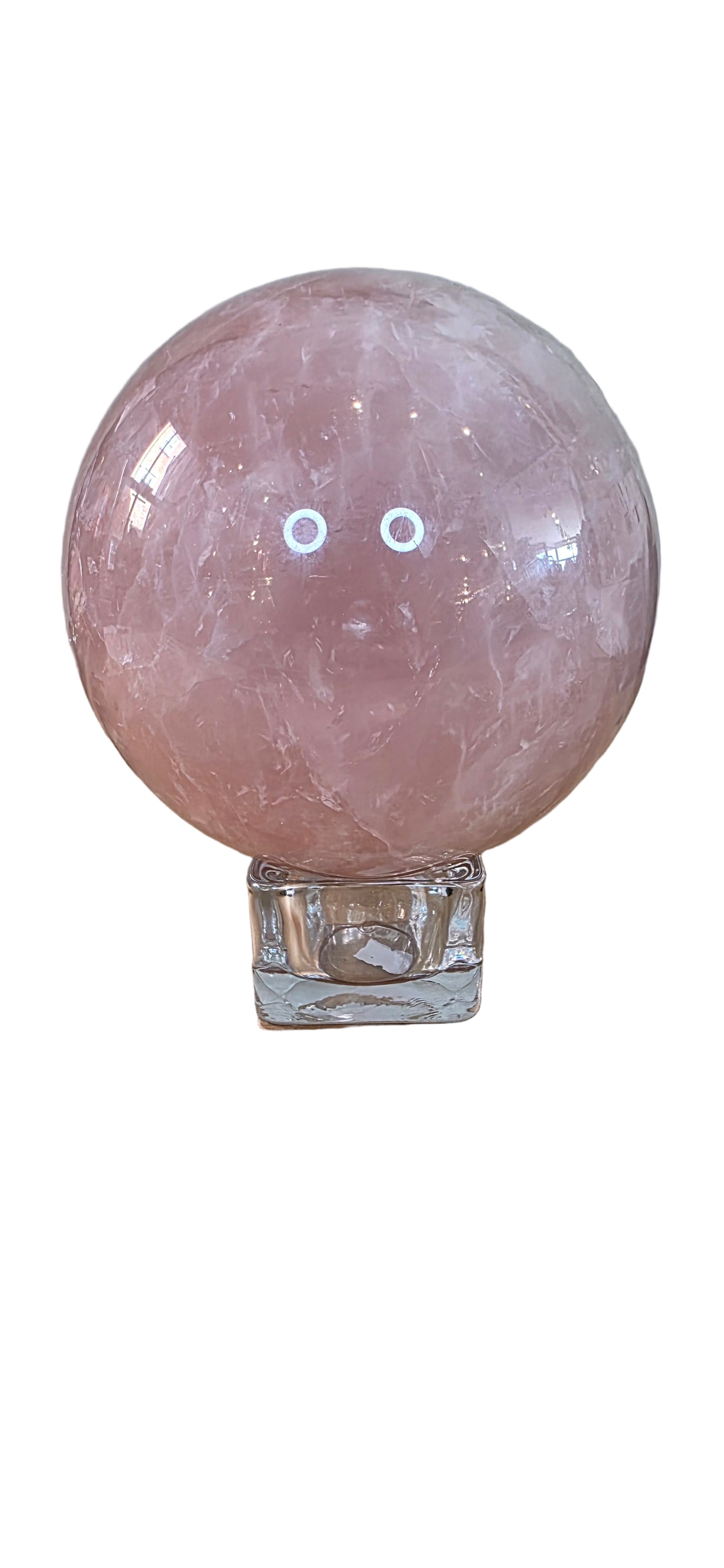 Large Rose Quartz Sphere