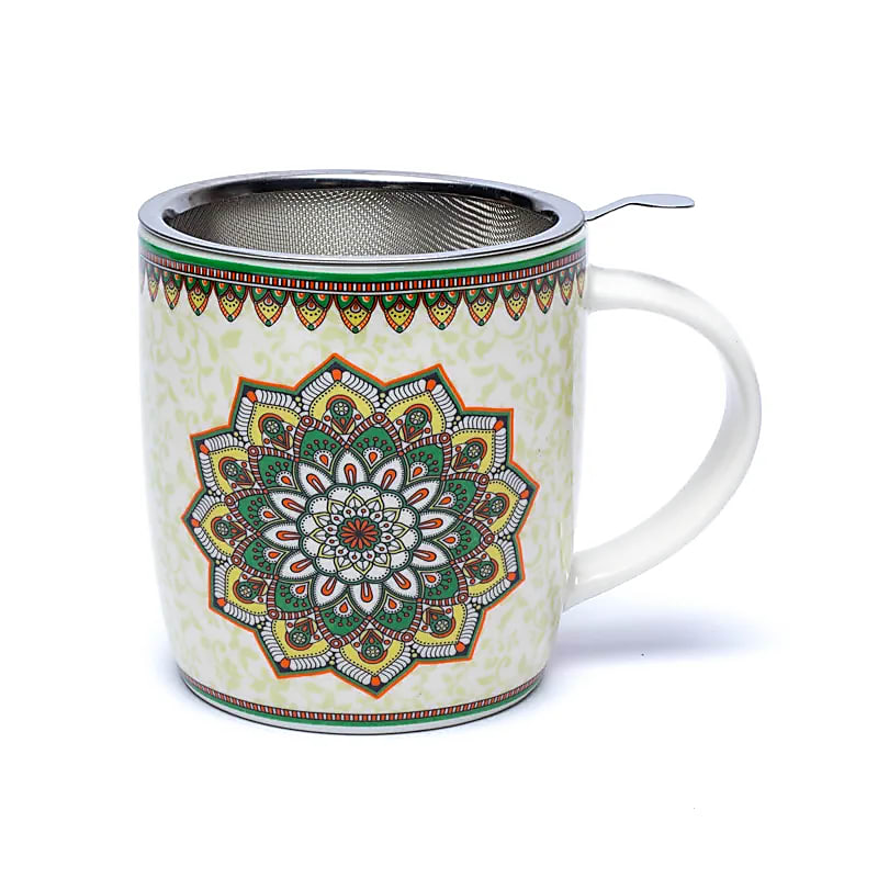 Mandala Infuser Mug