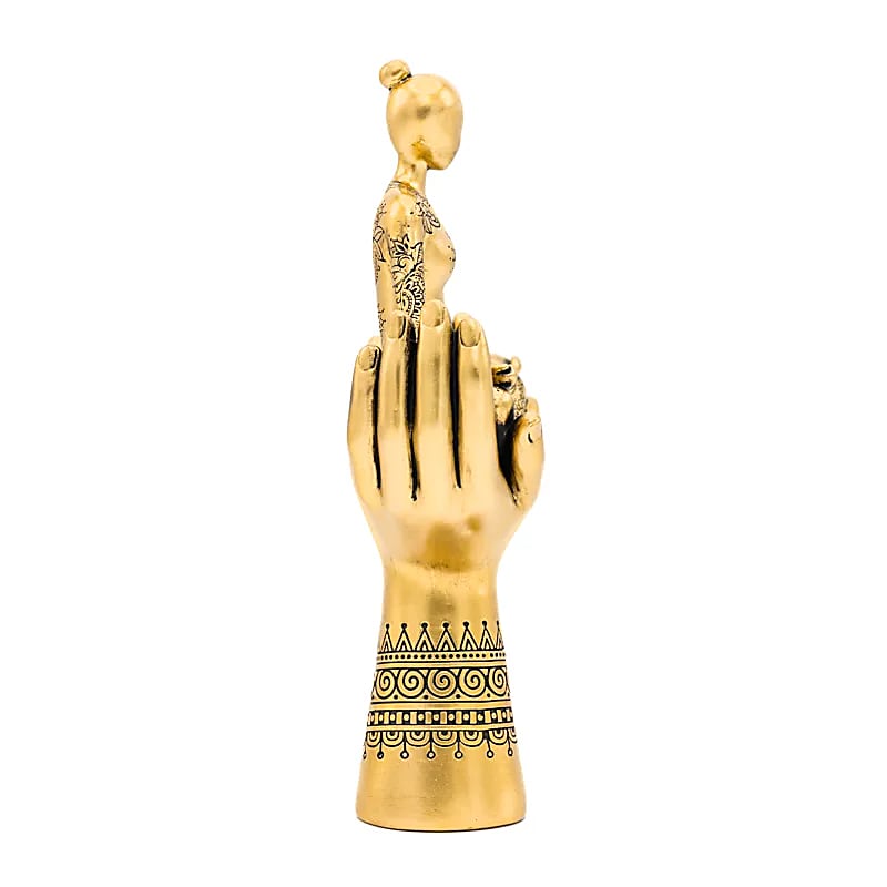 Deco Yoga Meditation Hands Statue