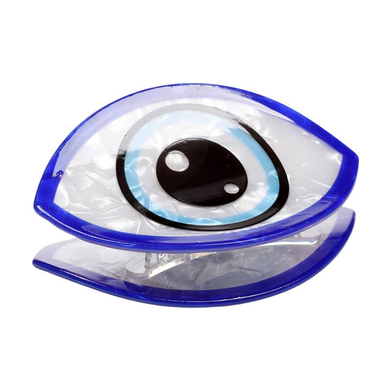 Evil Eye Hair Claw Clip