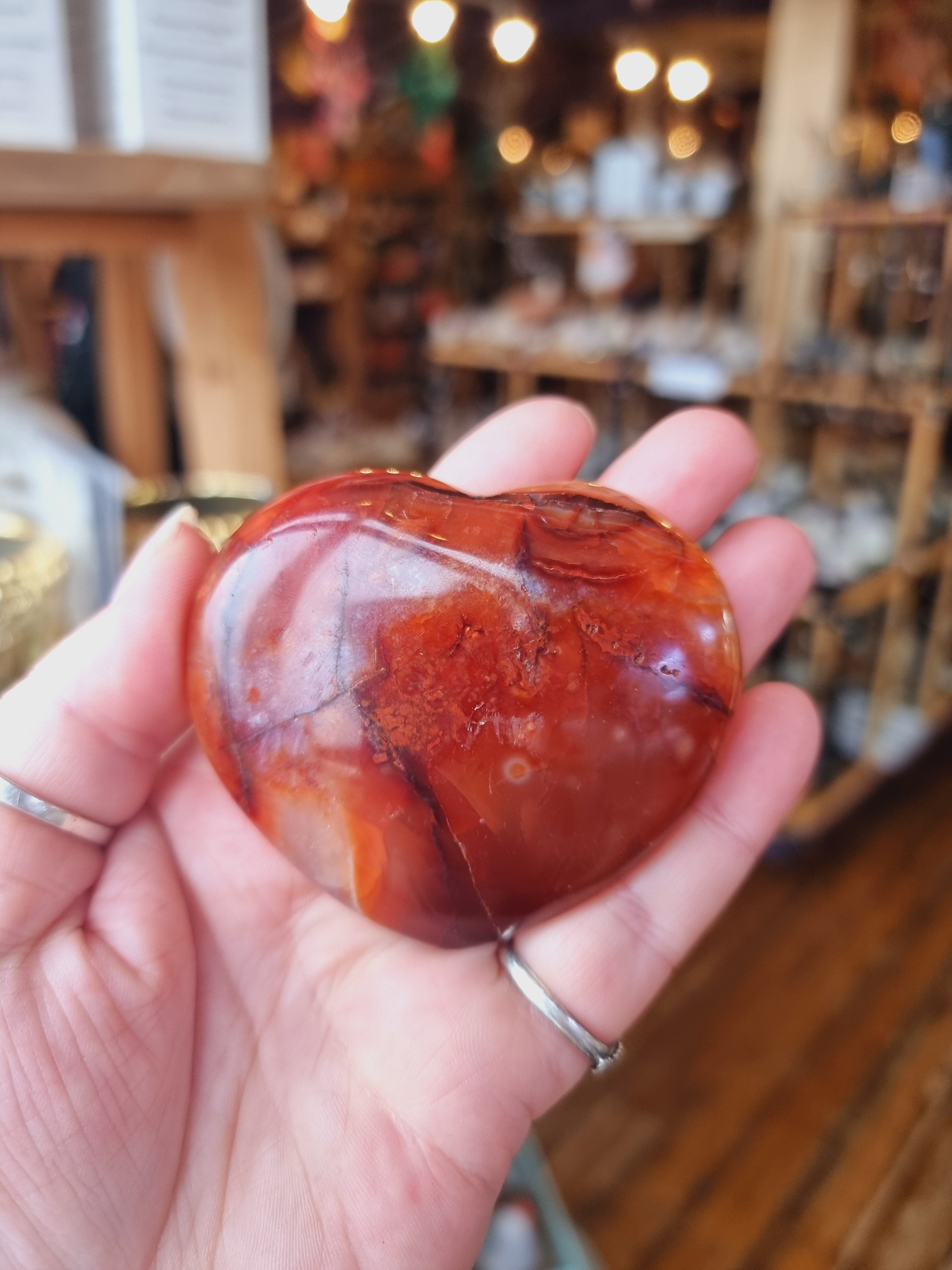 Carnelian Heart (Medium)