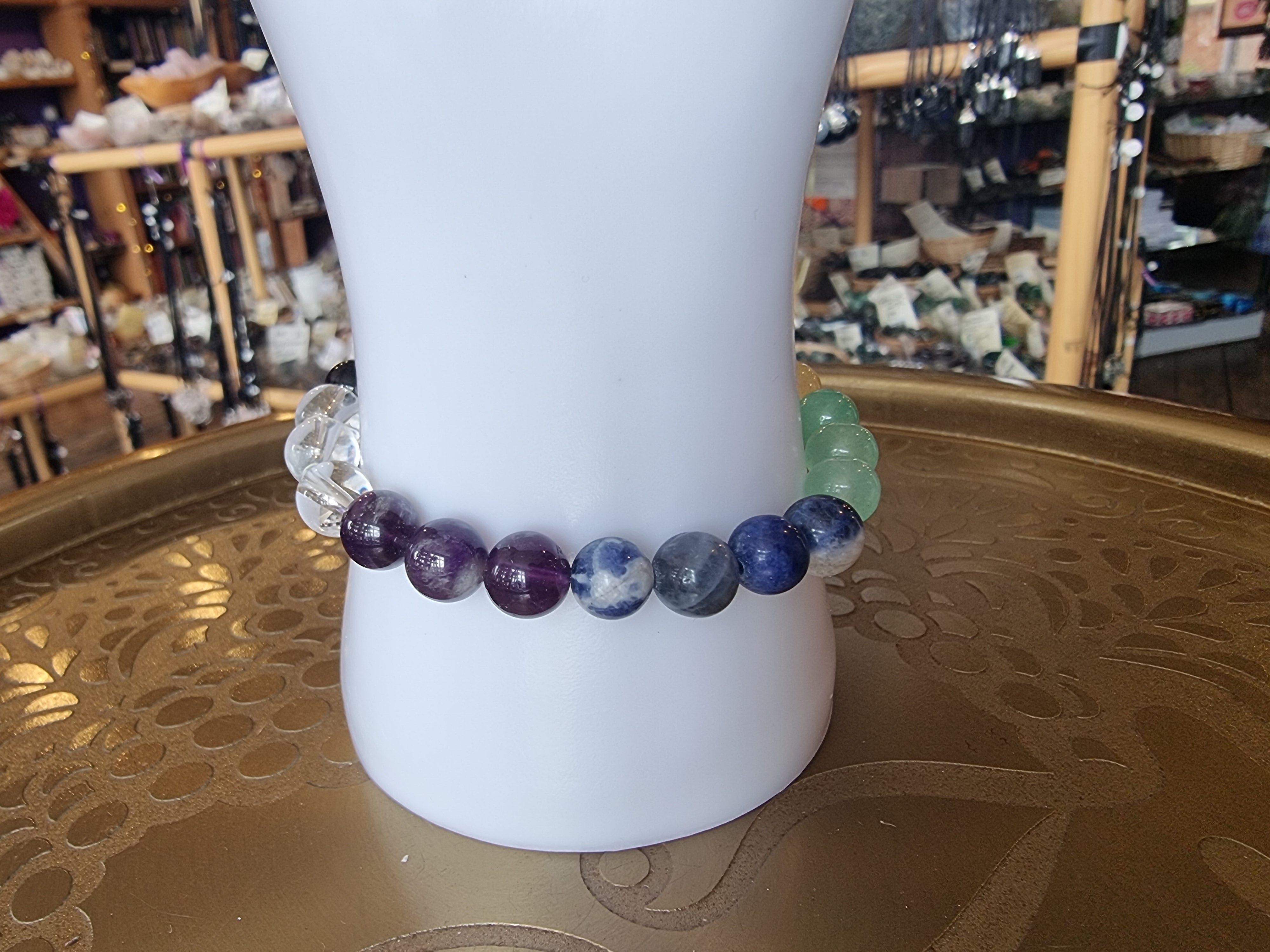 Chakra Round Beaded Bracelet