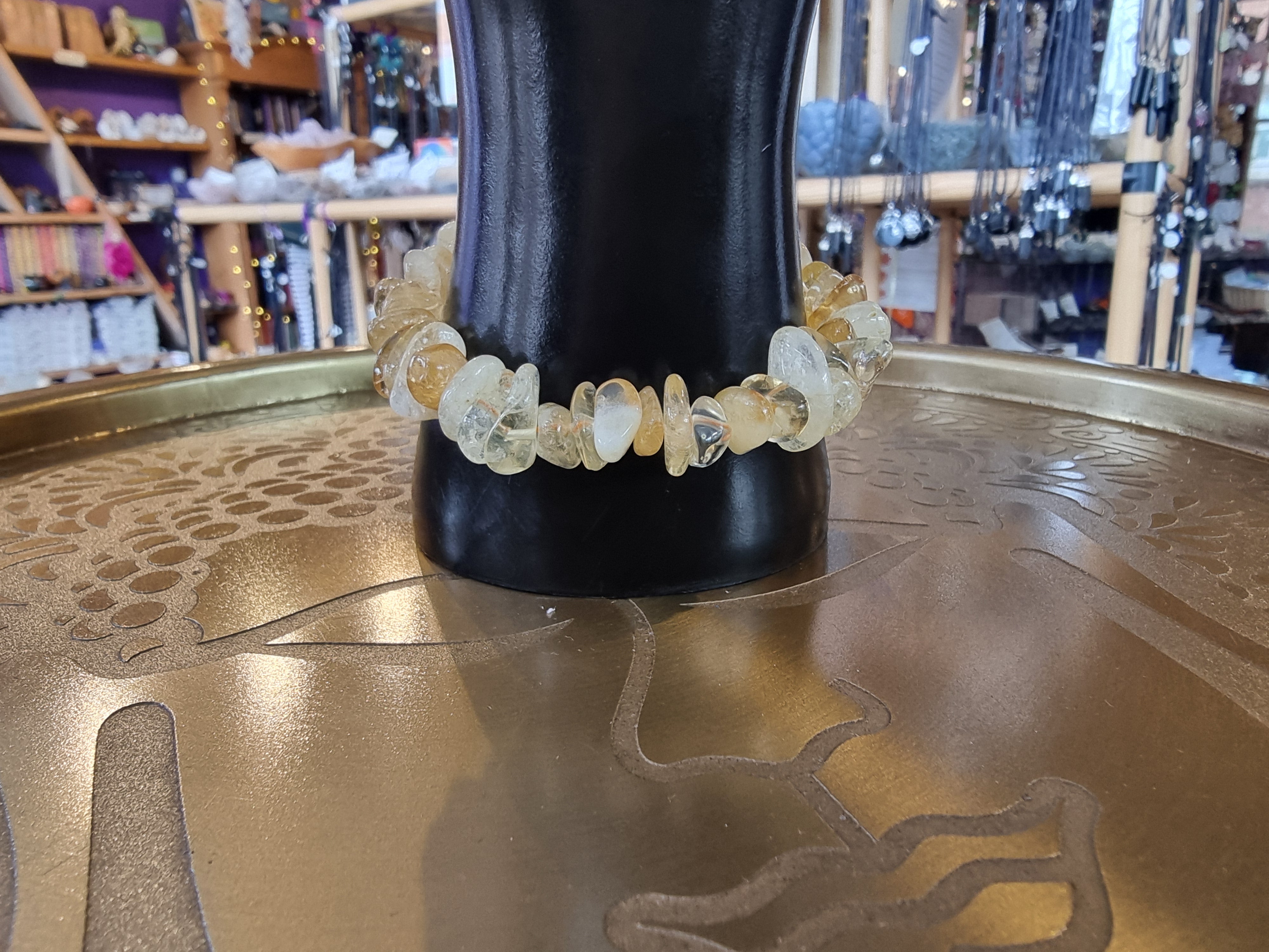 Chunky Citrine Bracelet