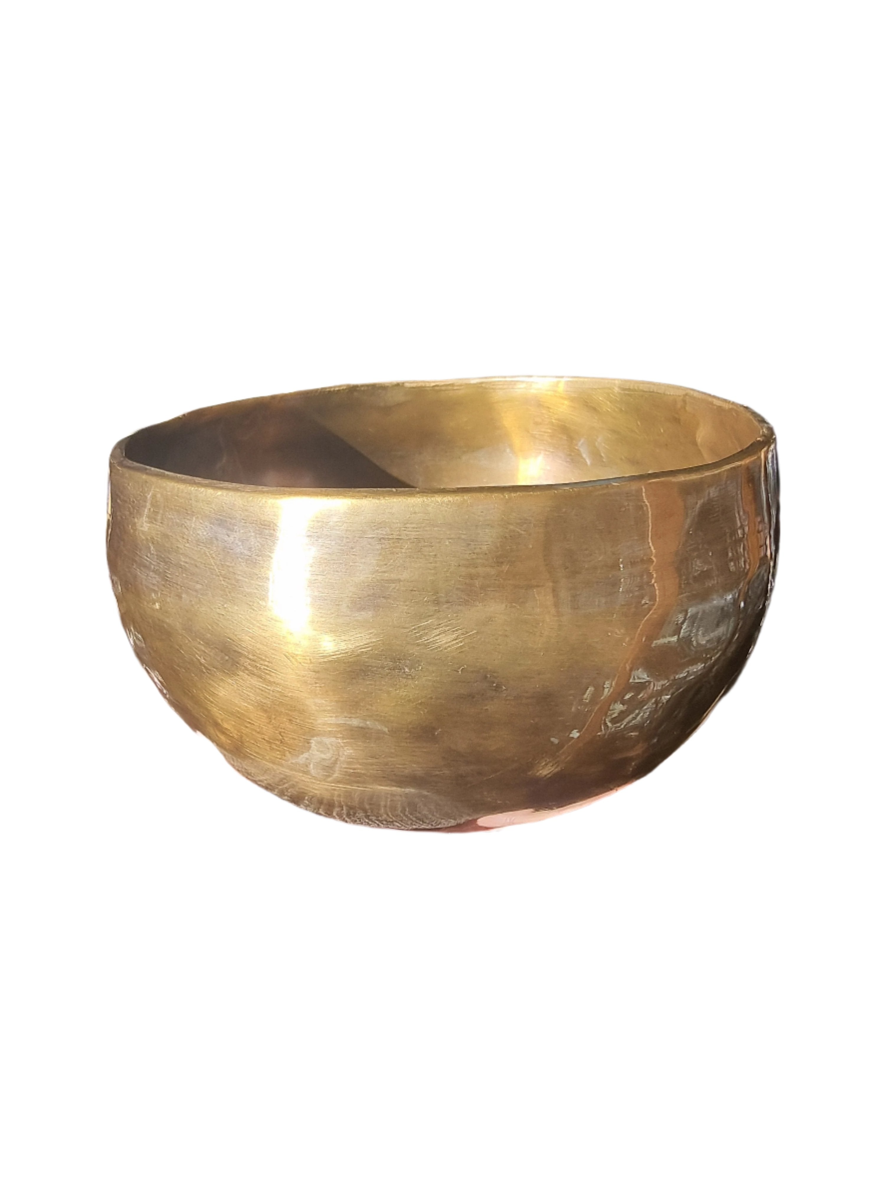 Tibetan Hand Beaten Singing Bowl (Antique Gold)