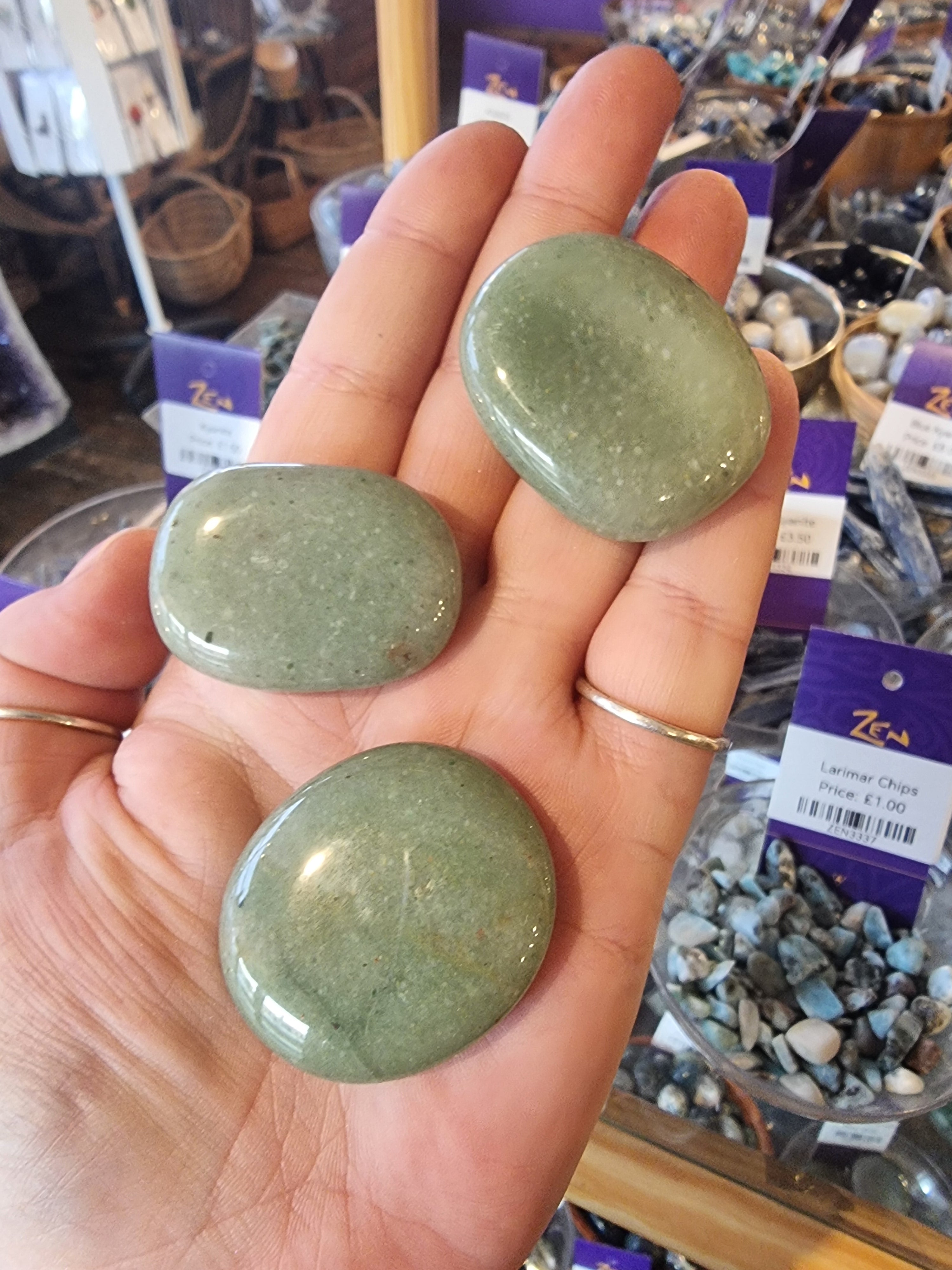 Green Aventurine Palmstone