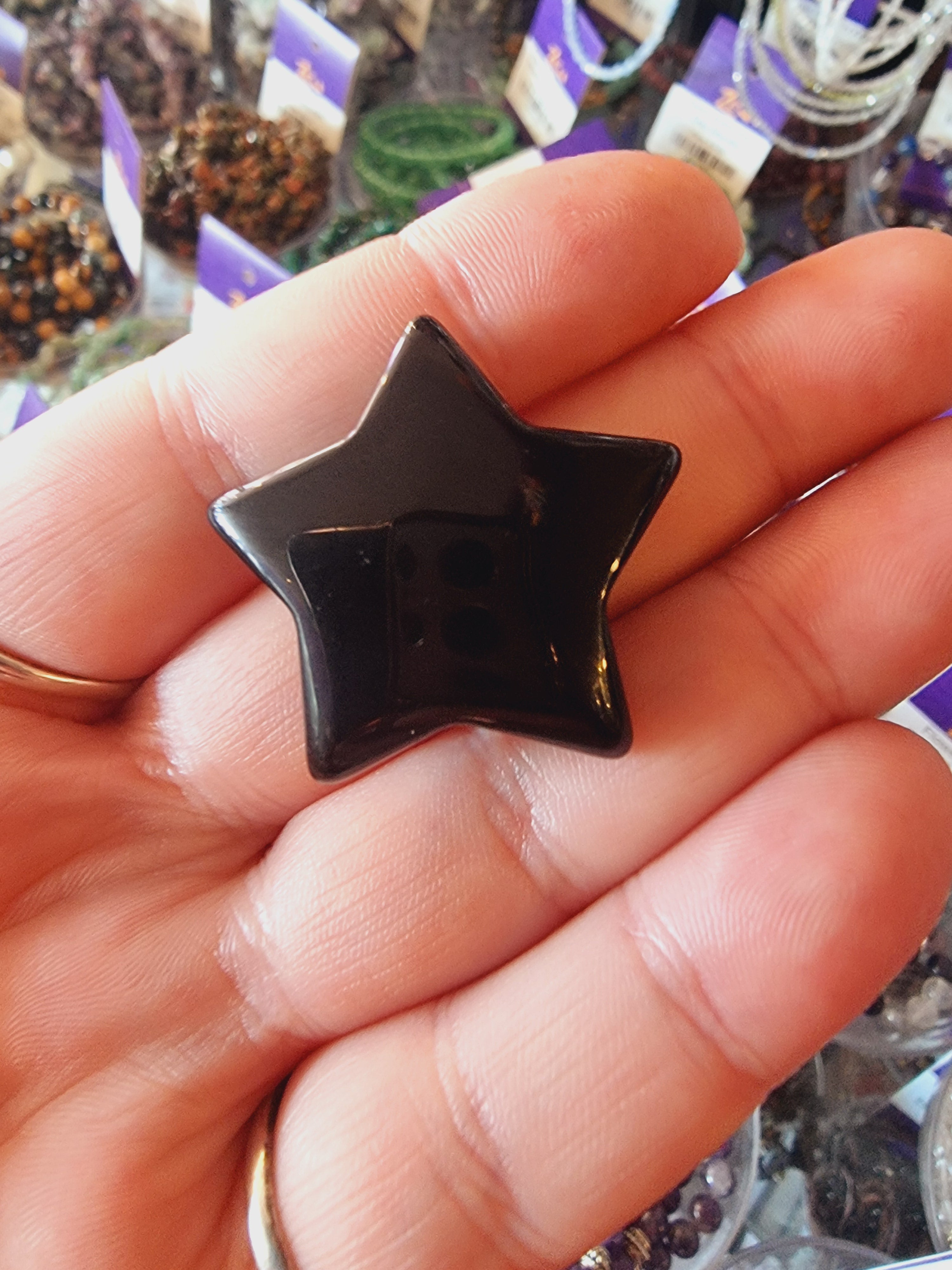 Black Obsidian Stars