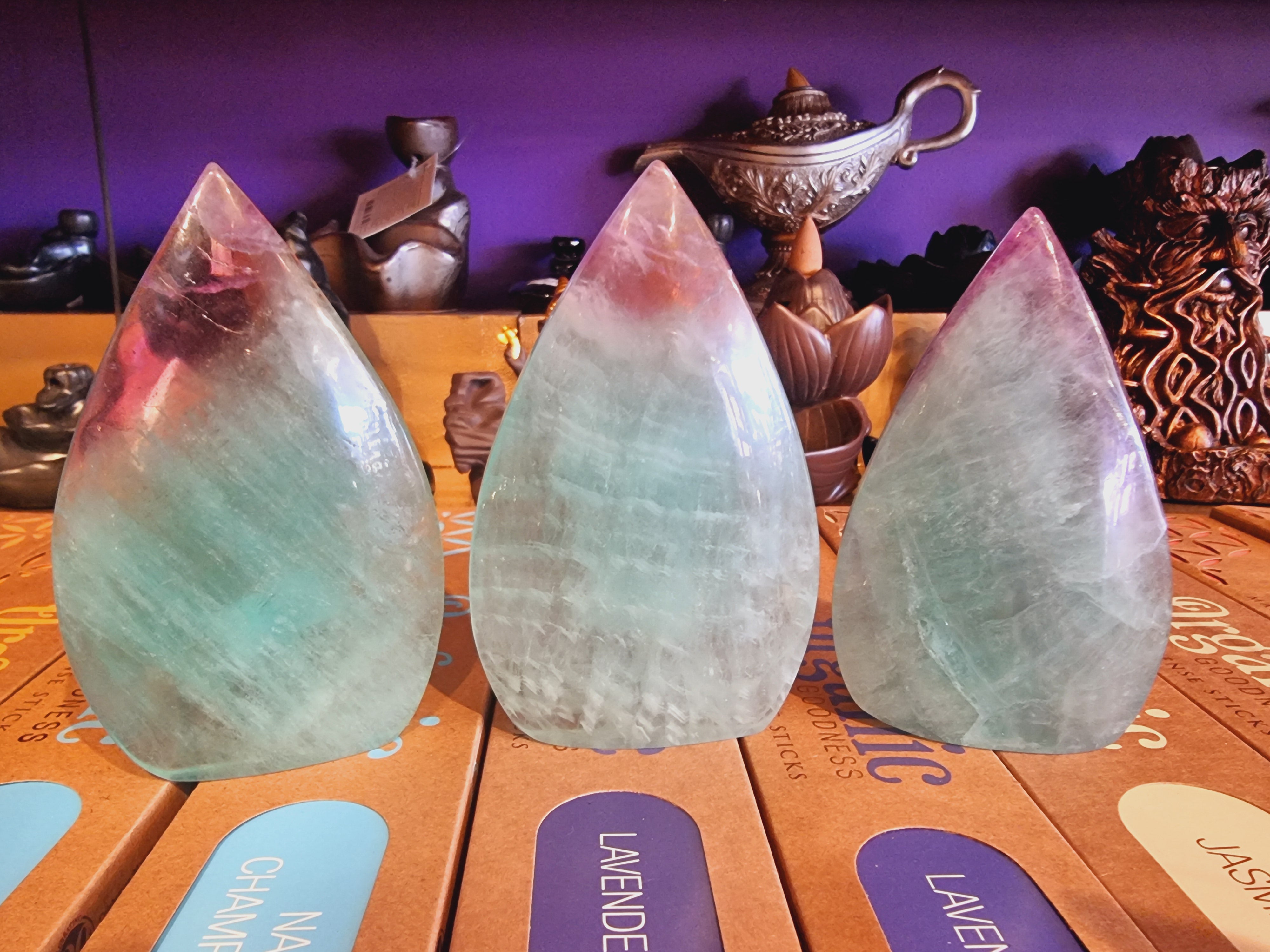 Fluorite Flames