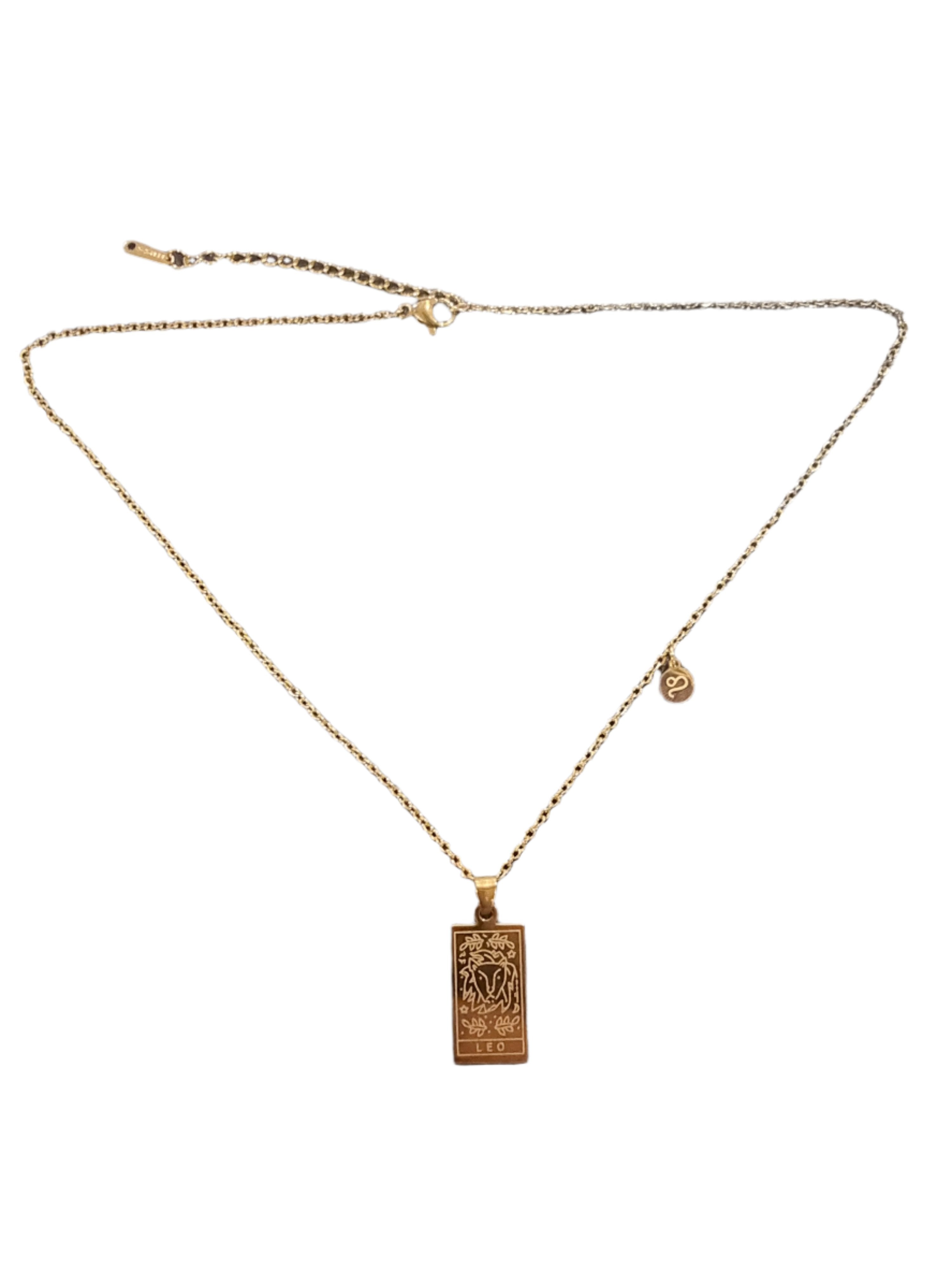 Leo Gold Necklace