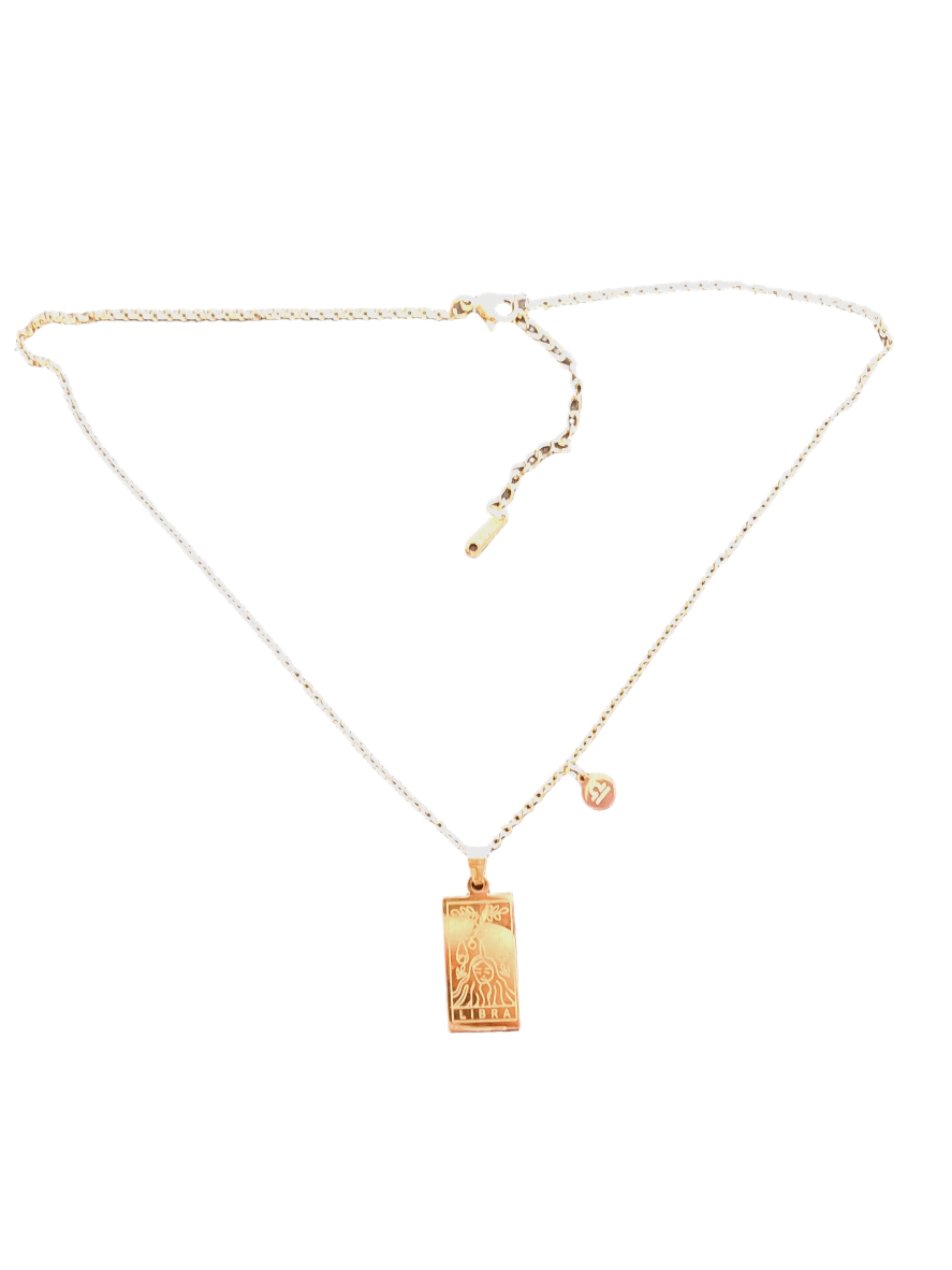 Libra Gold Necklace