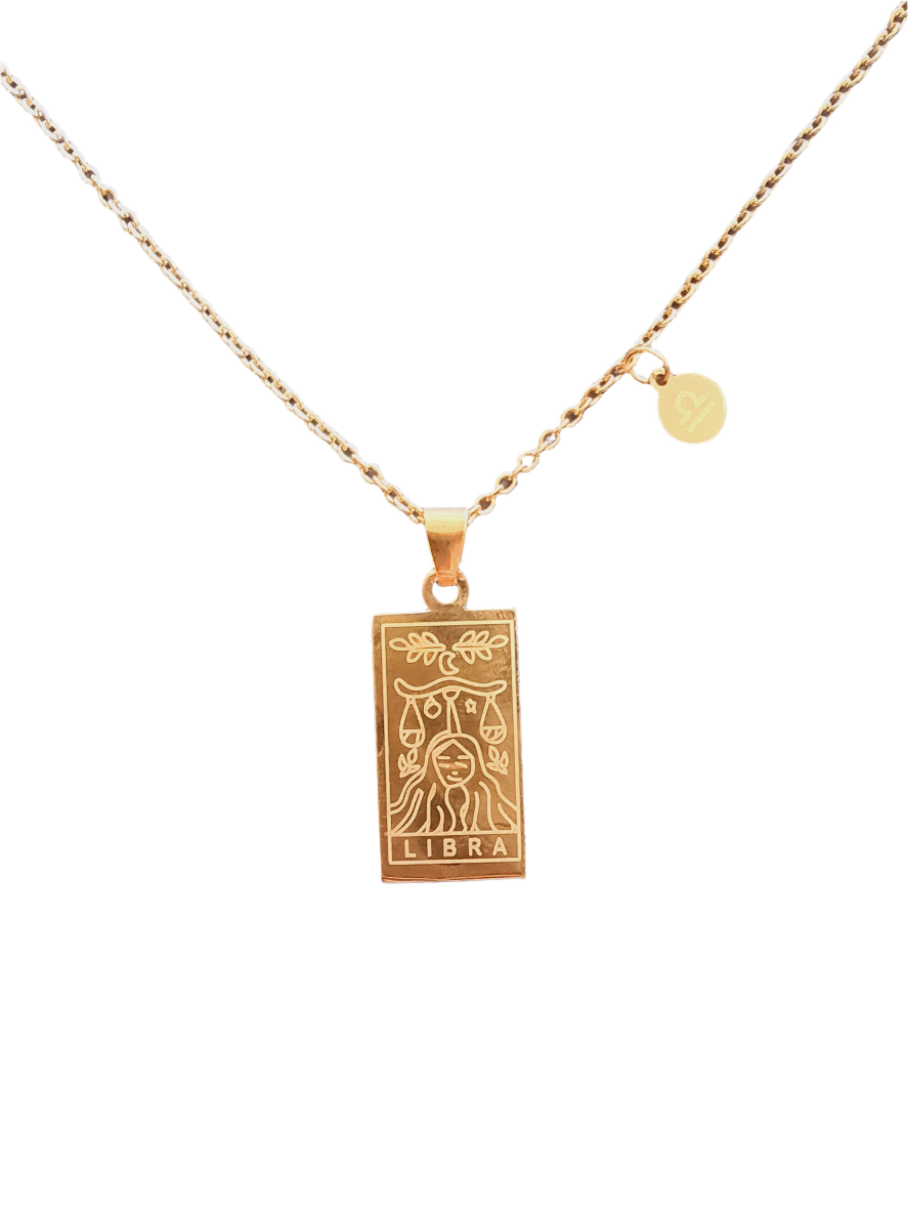 Libra Gold Necklace