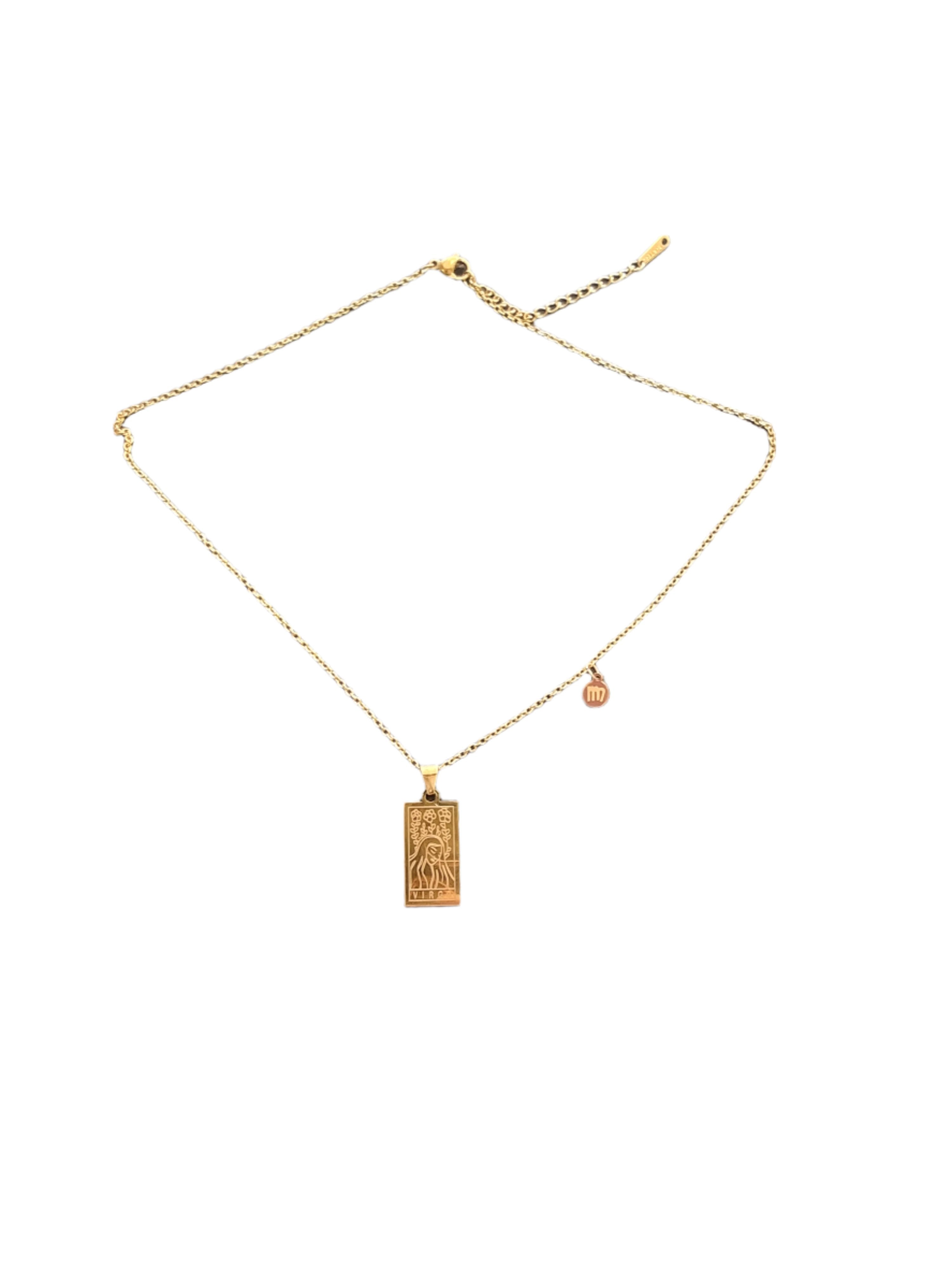 Virgo Gold Necklace