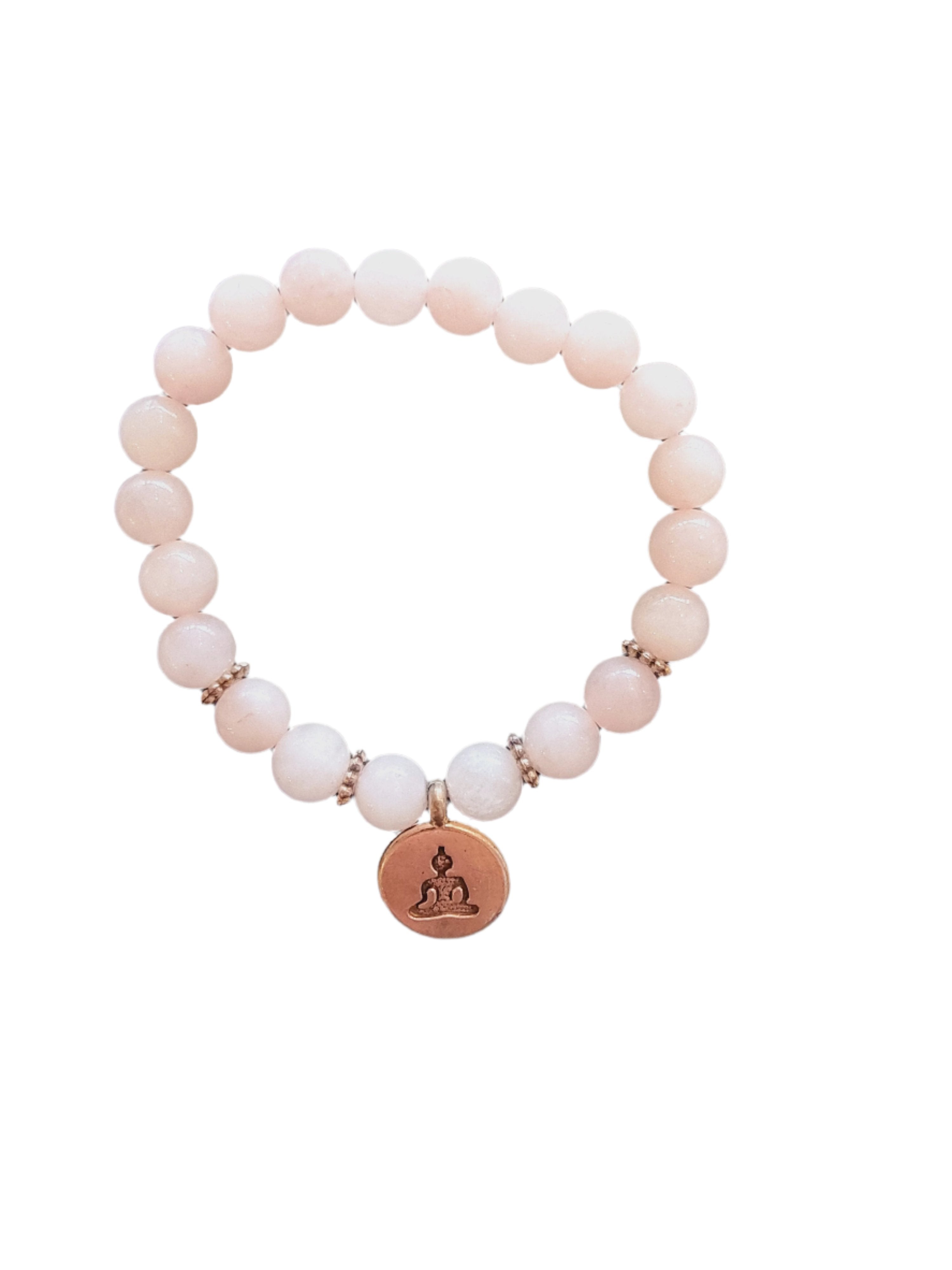 Rose Quartz Buddha Bracelet