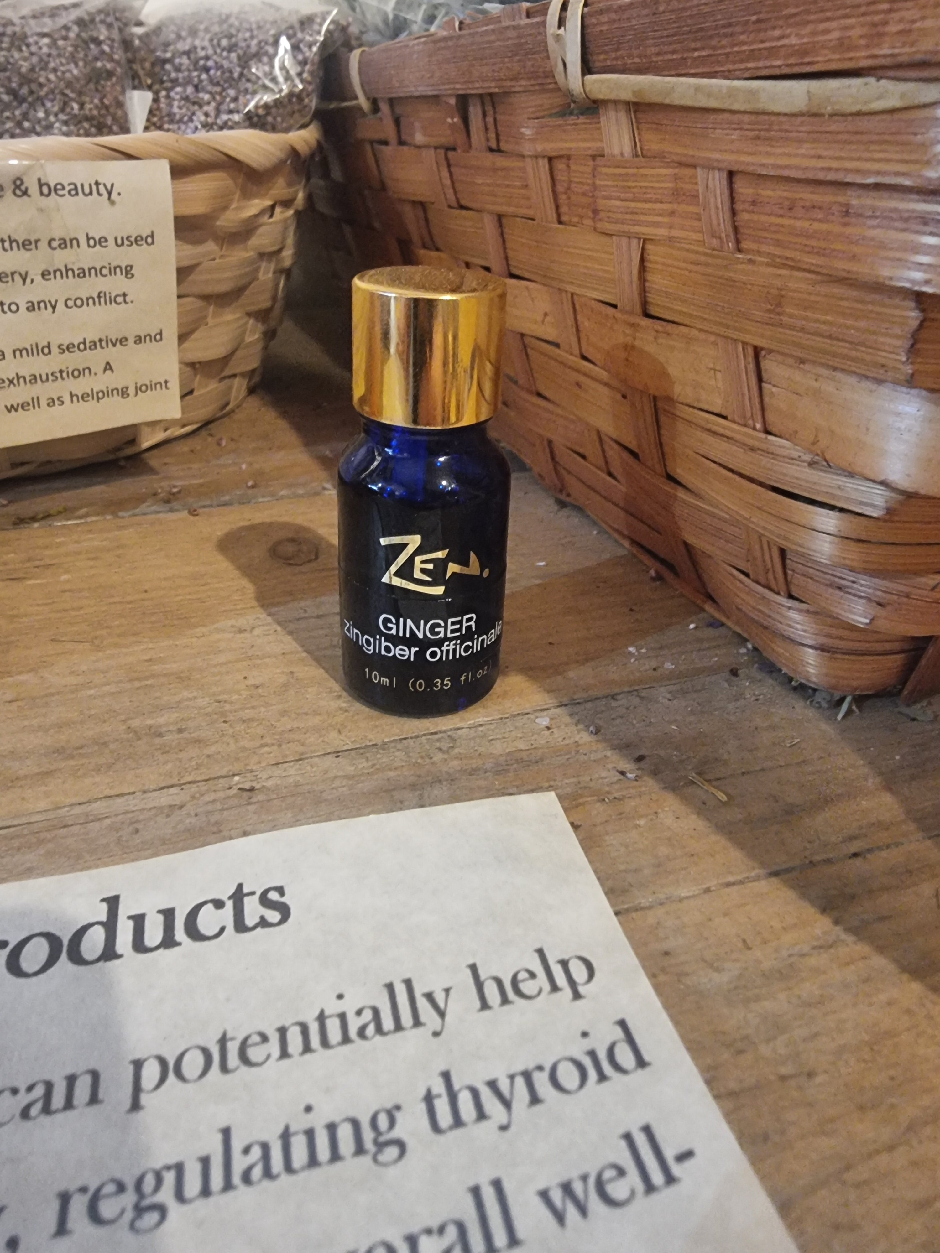 Ginger Essential Oil (10ml)