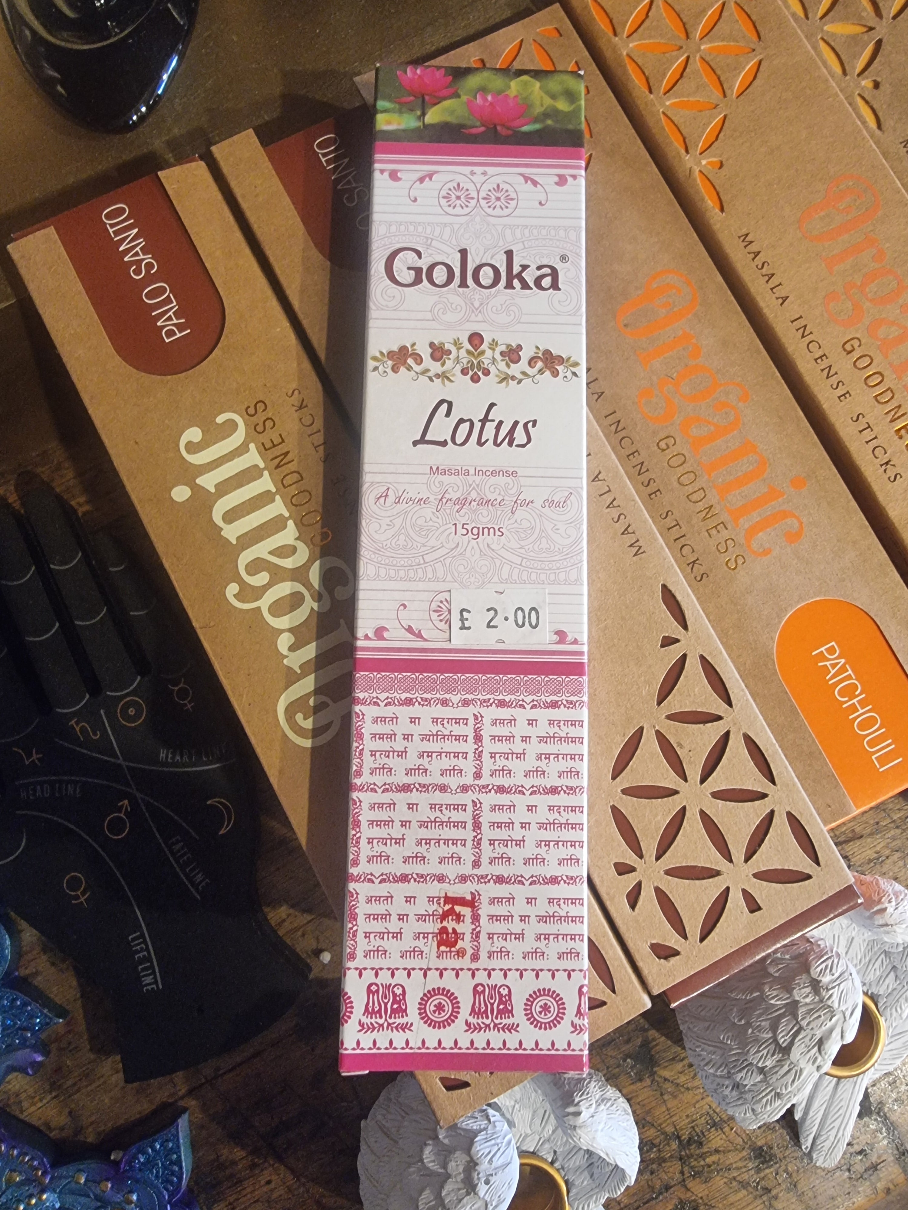 Goloka Lotus Incense Sticks