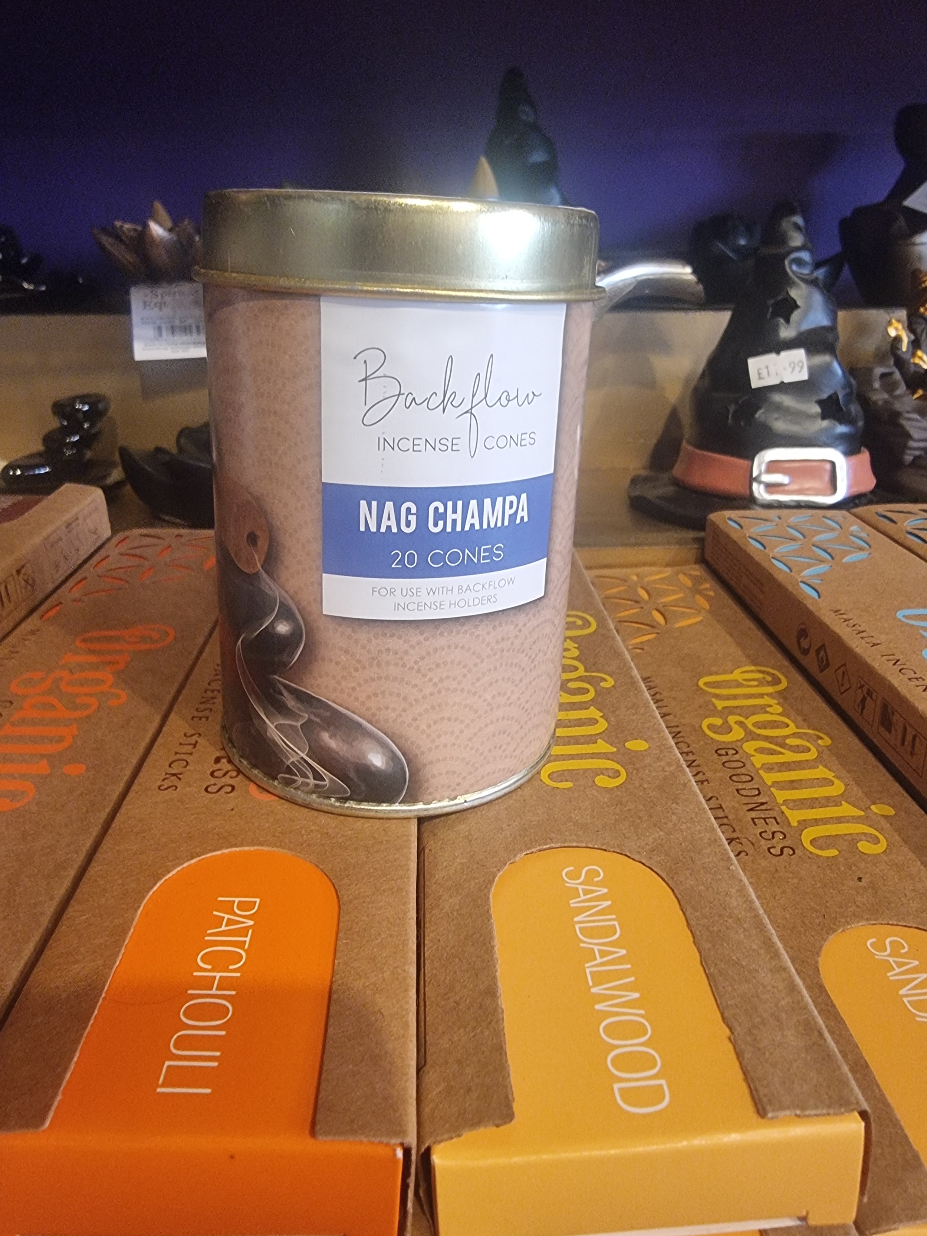 Backflow Tin (Nag Champa)