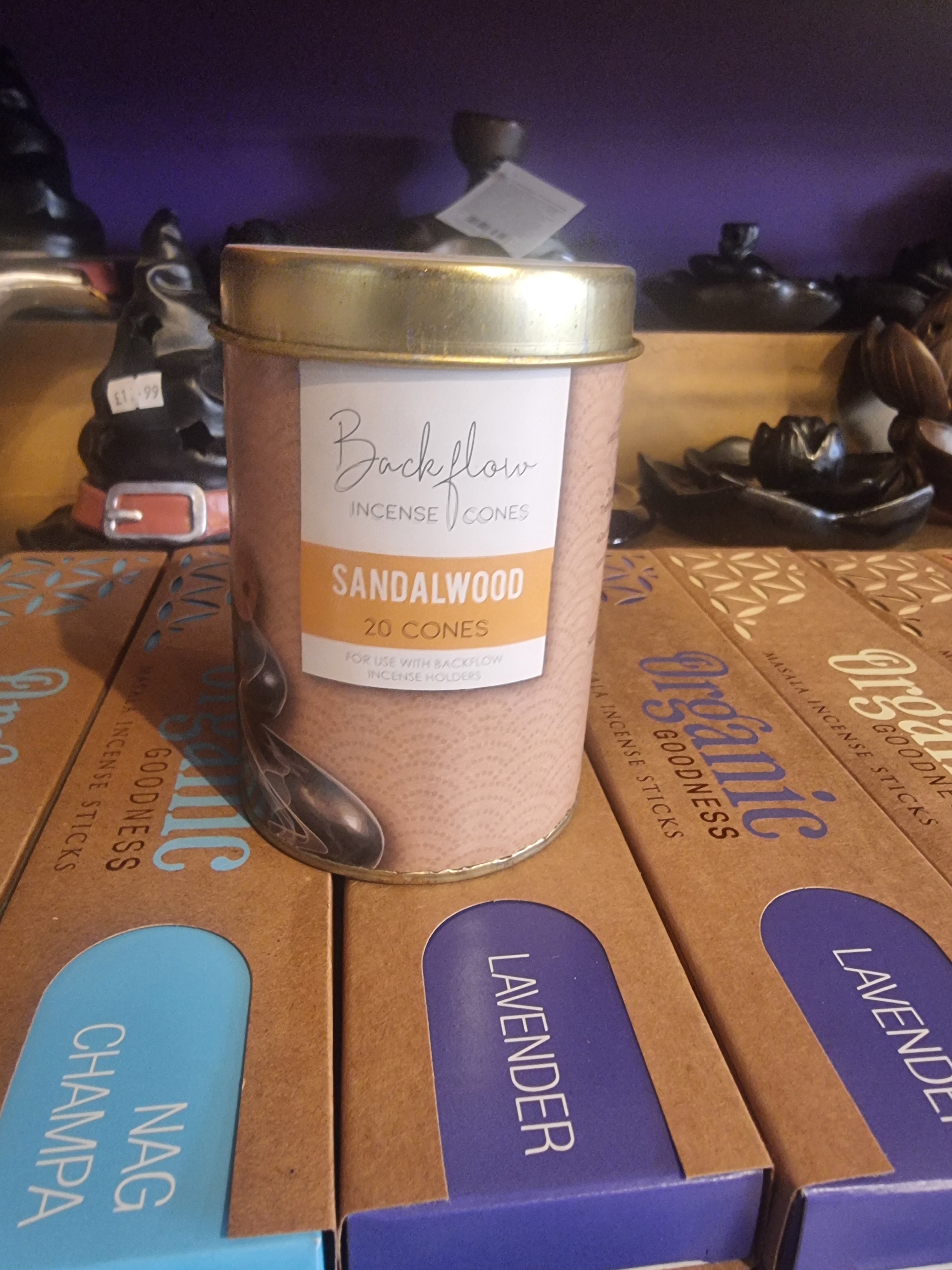 Blackflow Tin (Sandalwood)