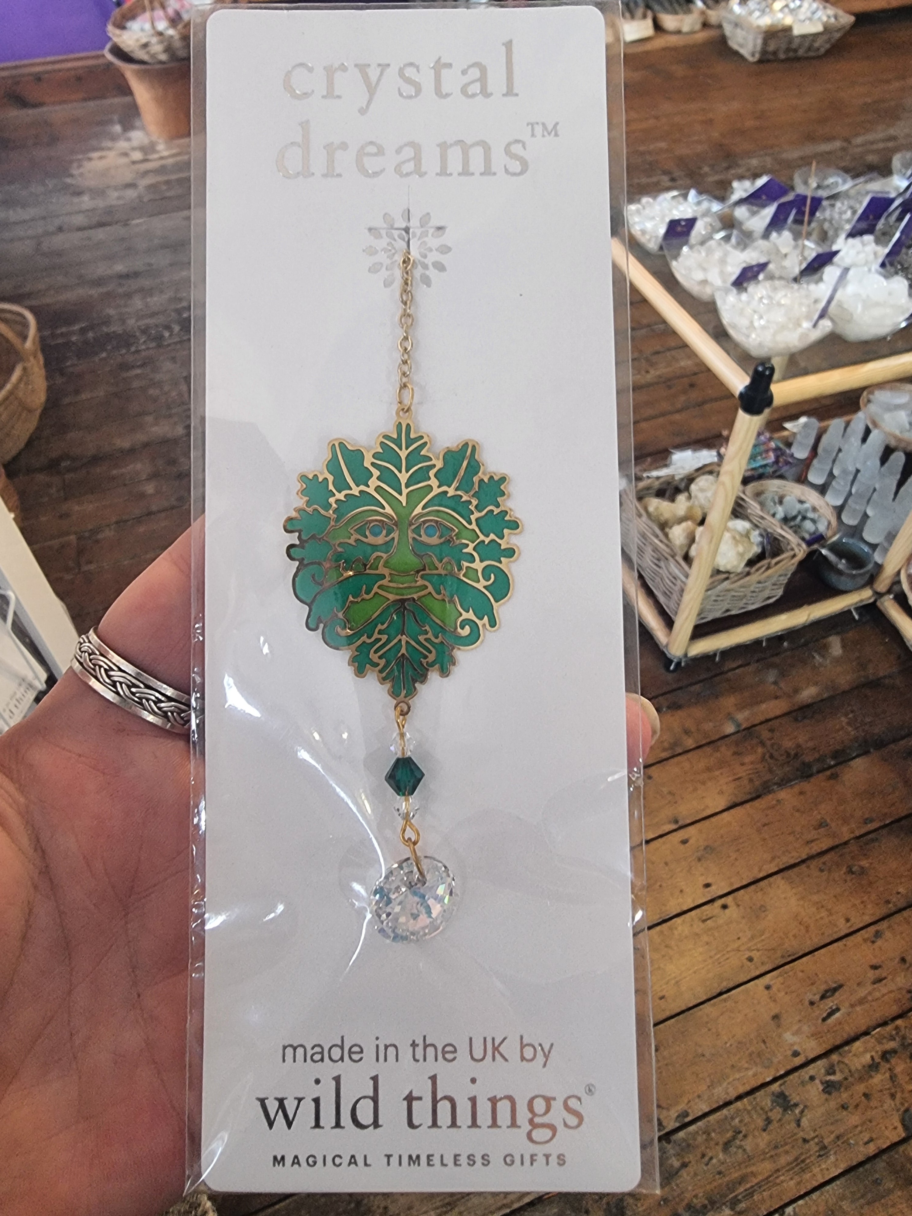 Green Man Charm