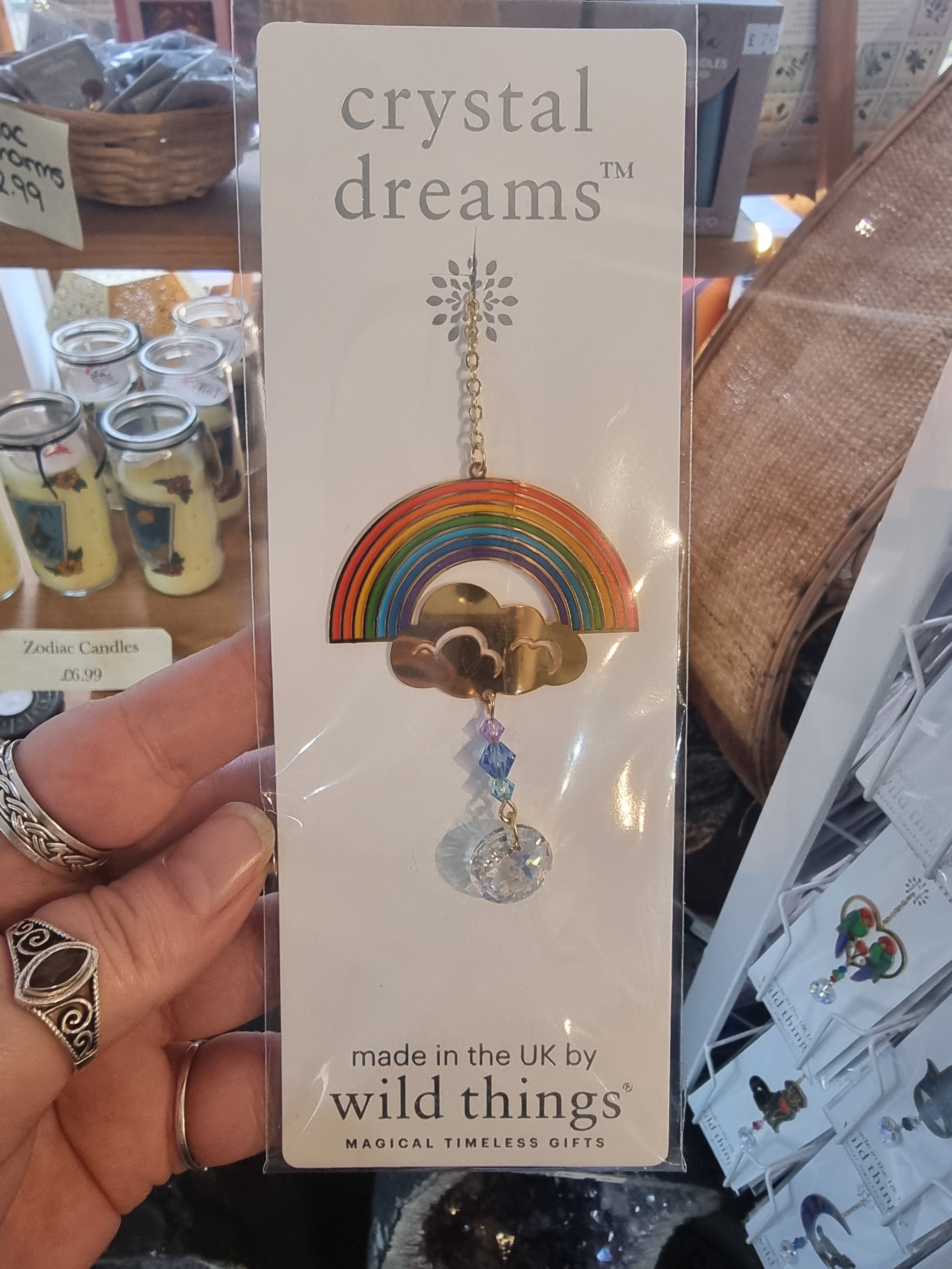 Rainbow Cloud Charm