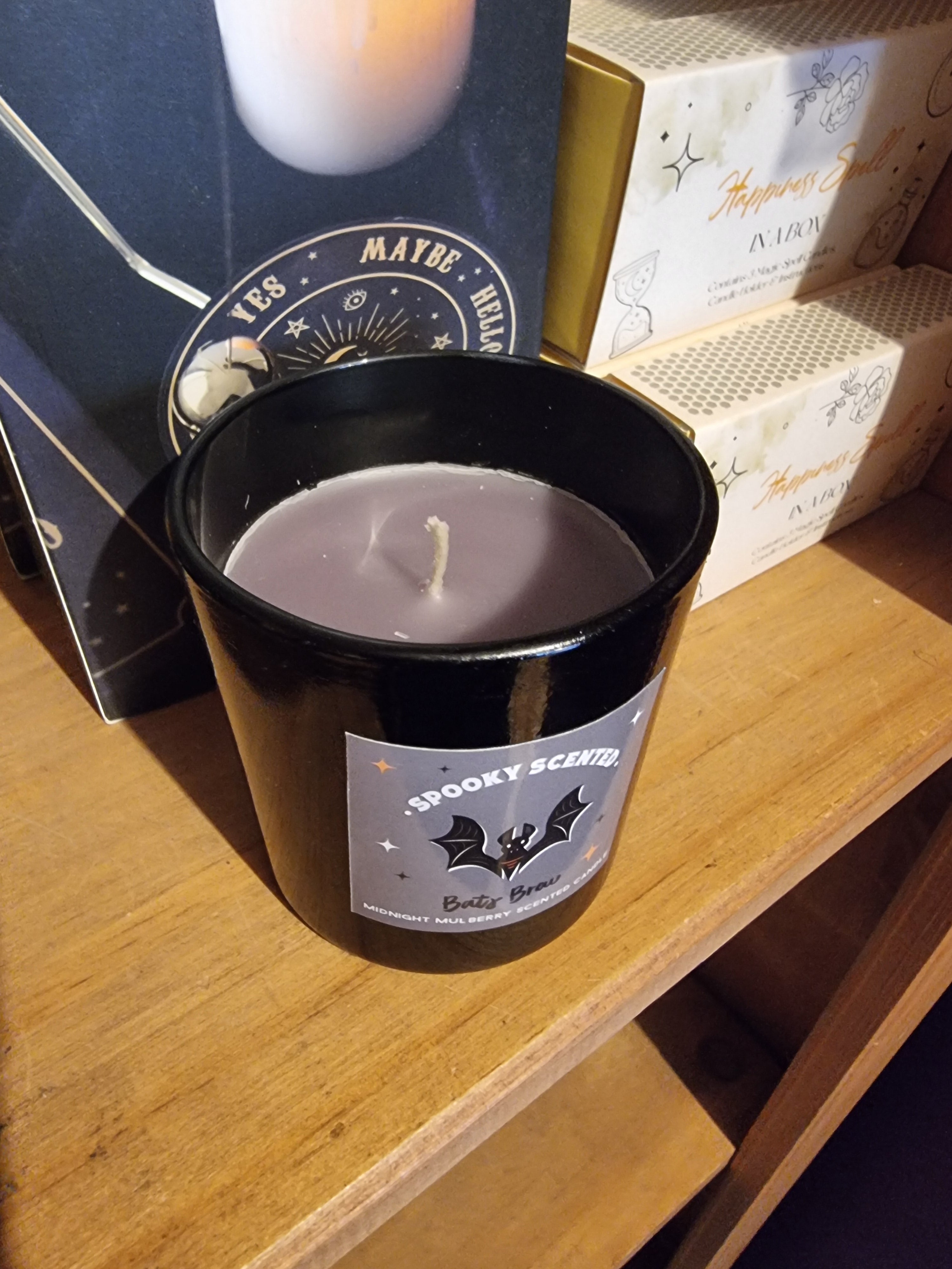 Bats Brew Candle