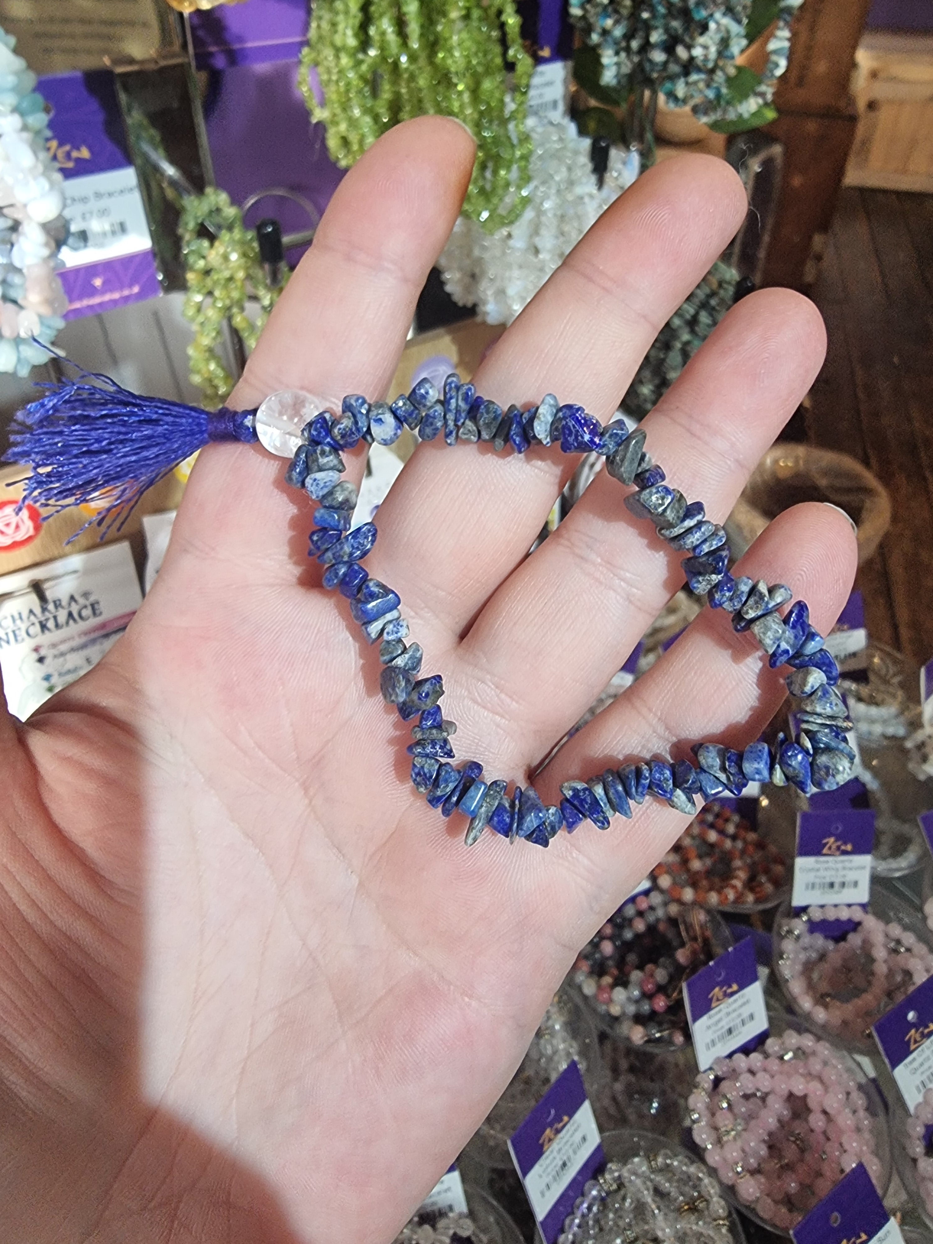 Lapis Lazuli Yoga Bracelet