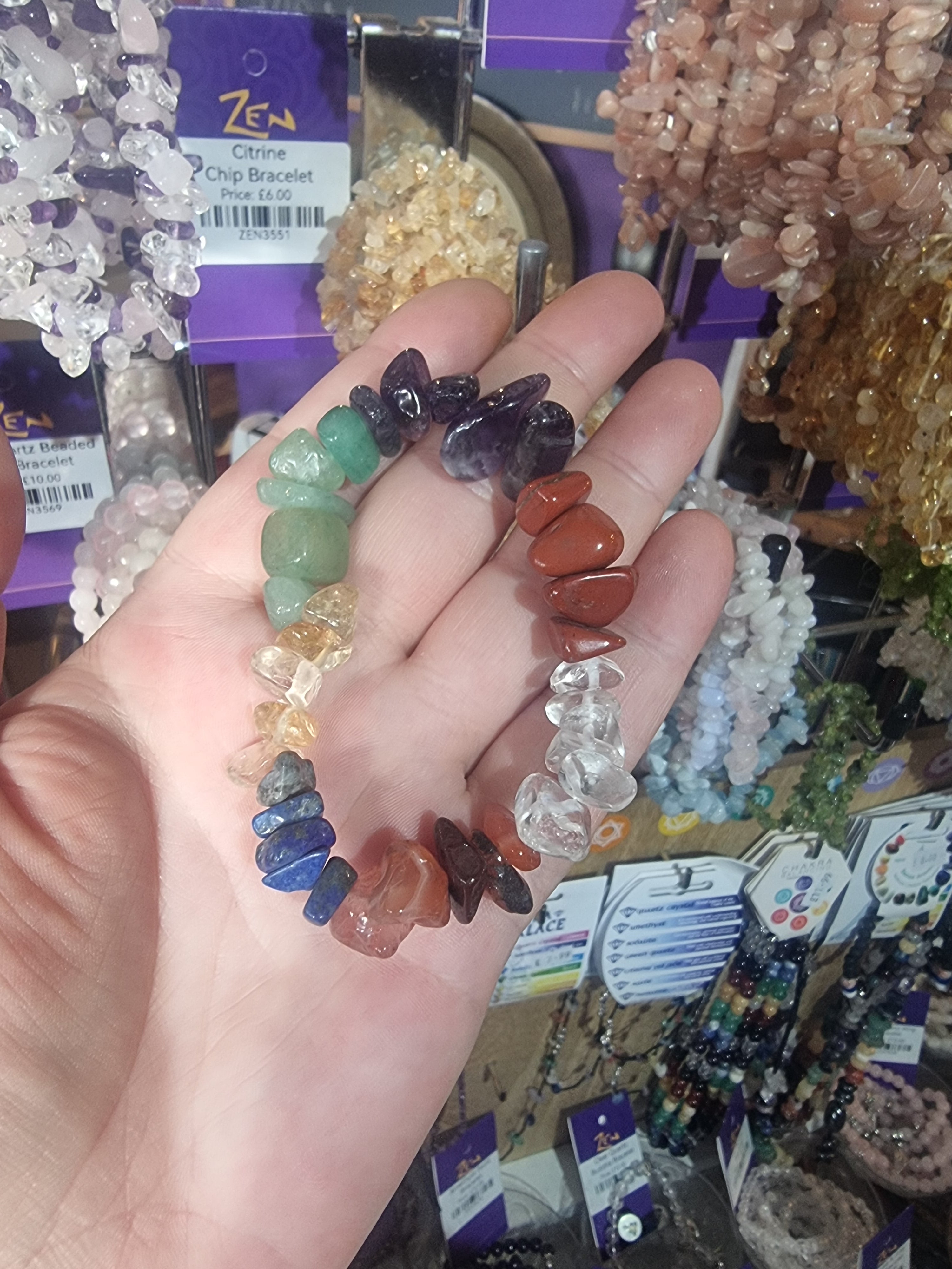 Chunky Chakra Bracelet