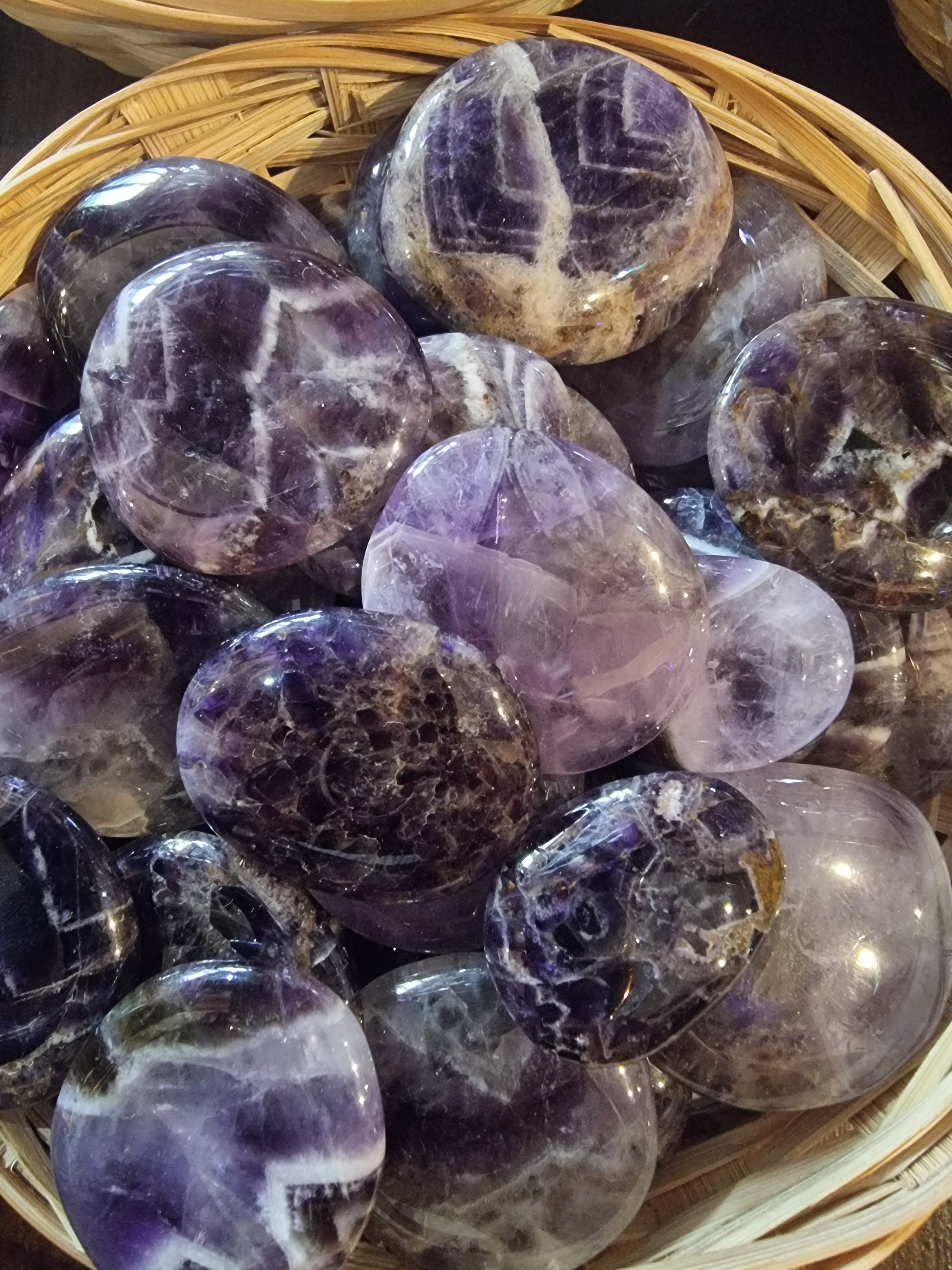 Amethyst Palmstone