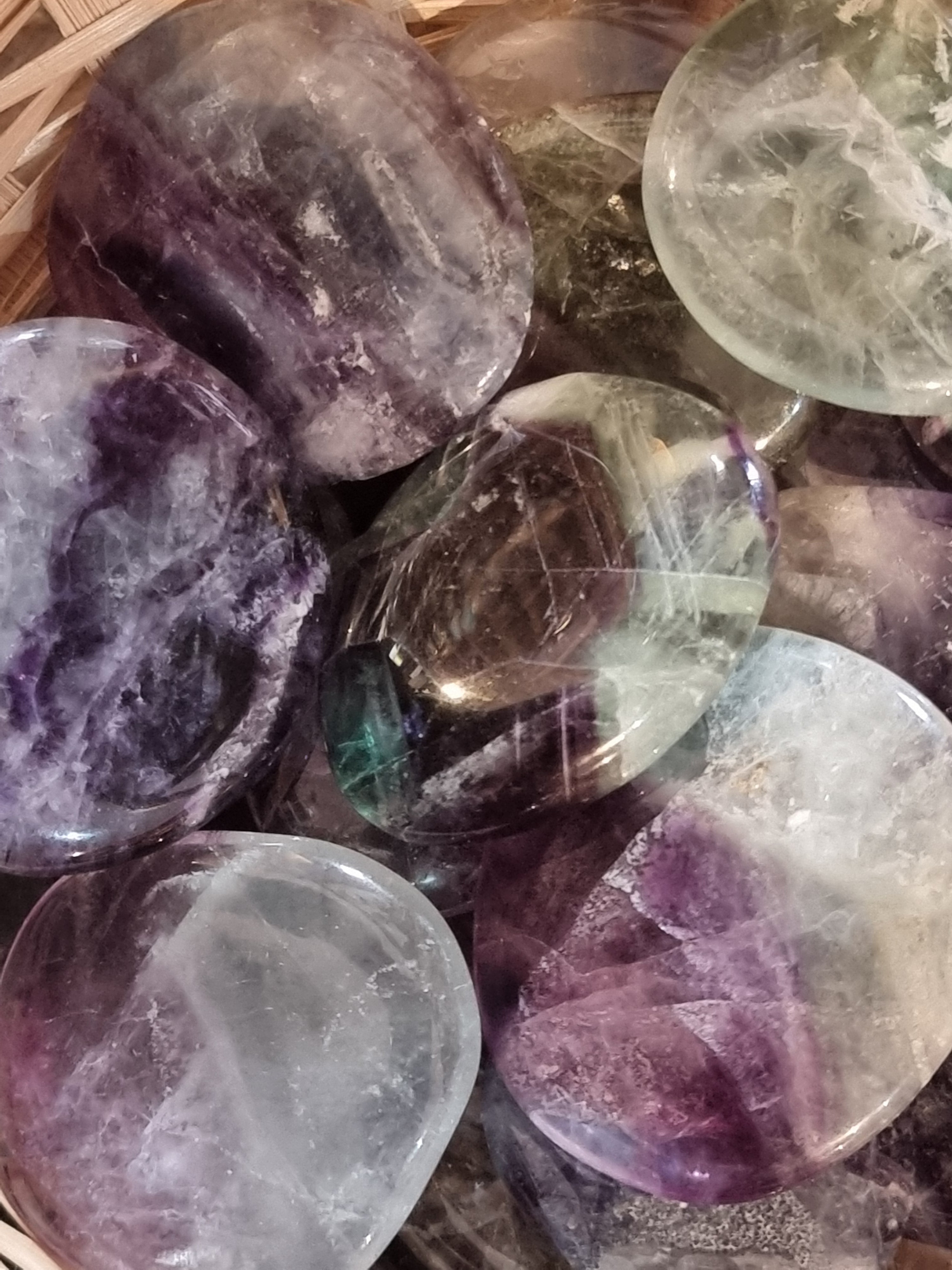 Fluorite Palmstone