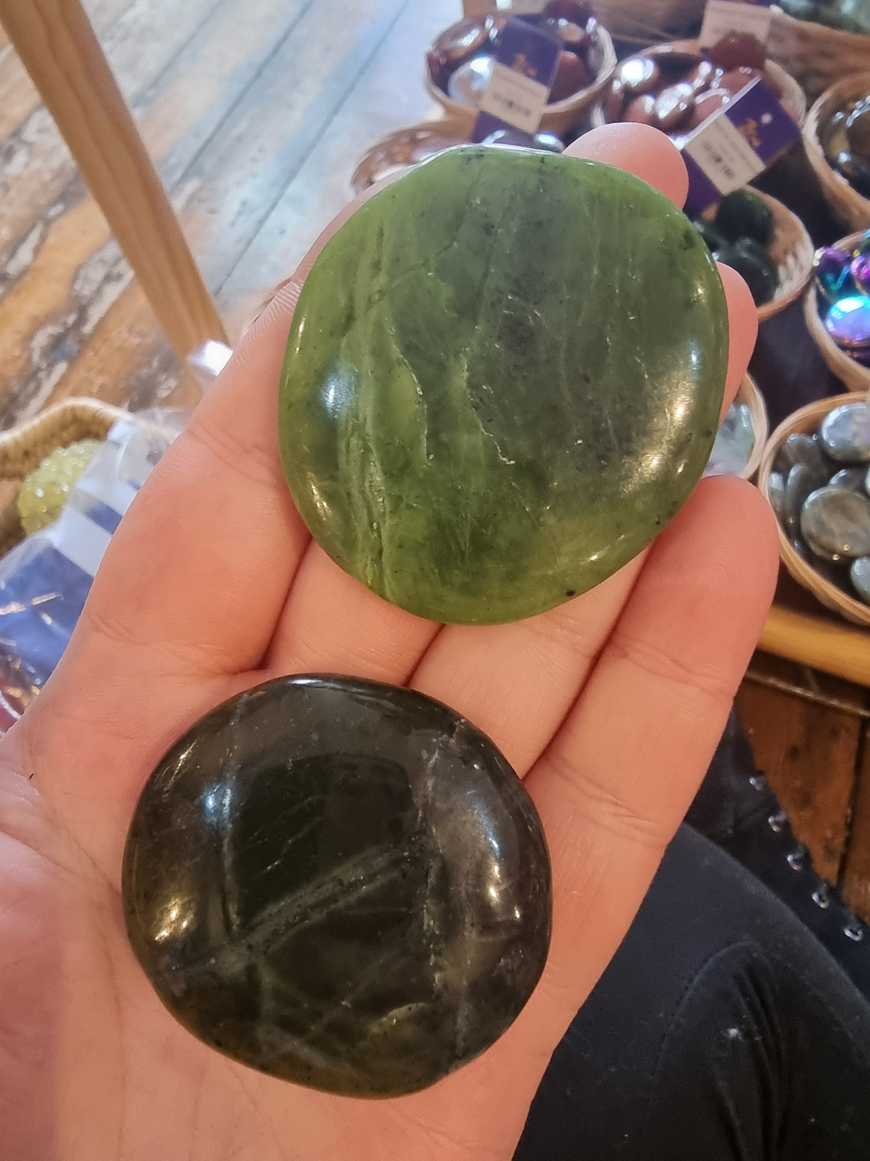 Nephrite Jade Palmstone