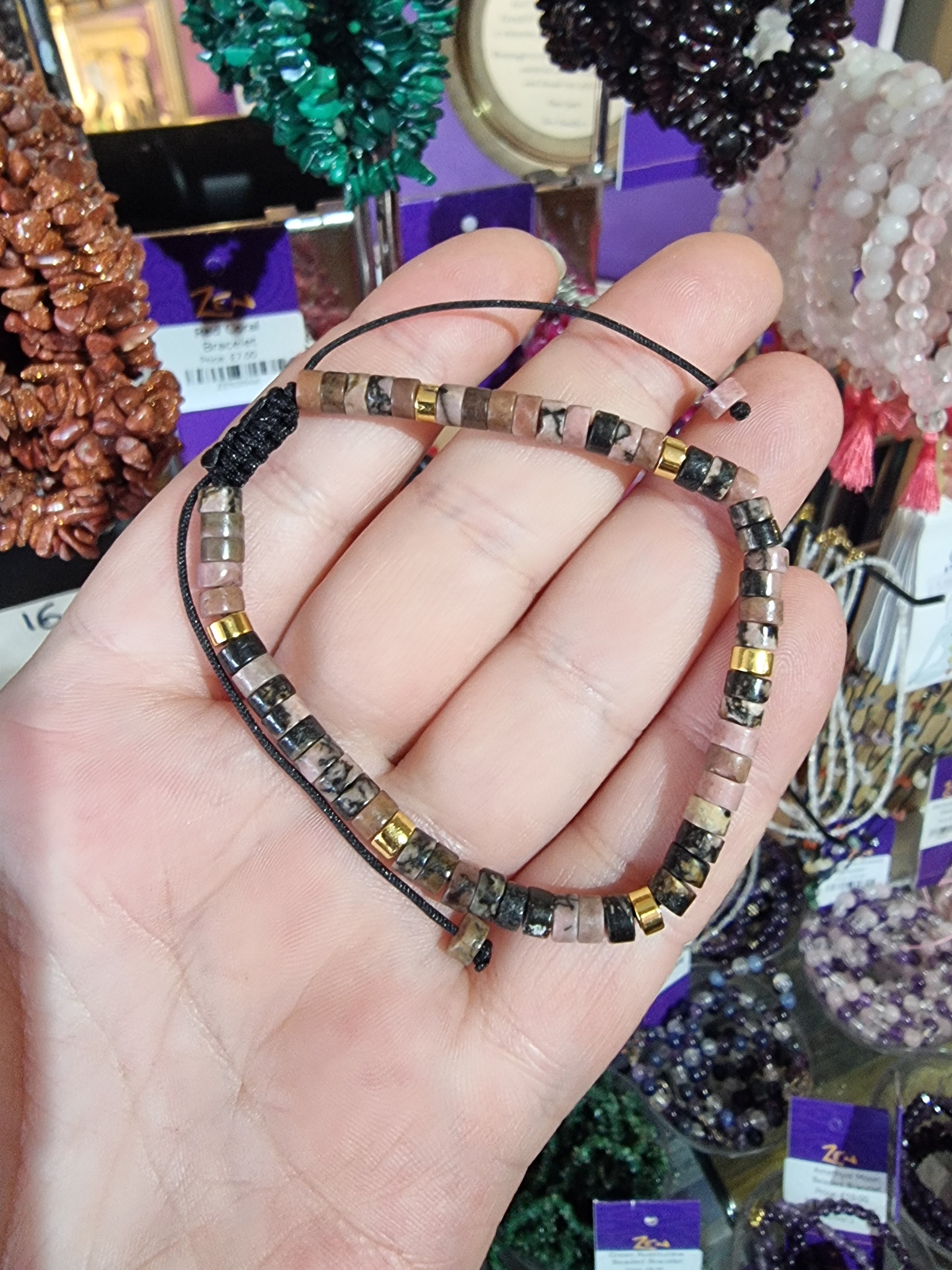 Rhodonite String Bracelet